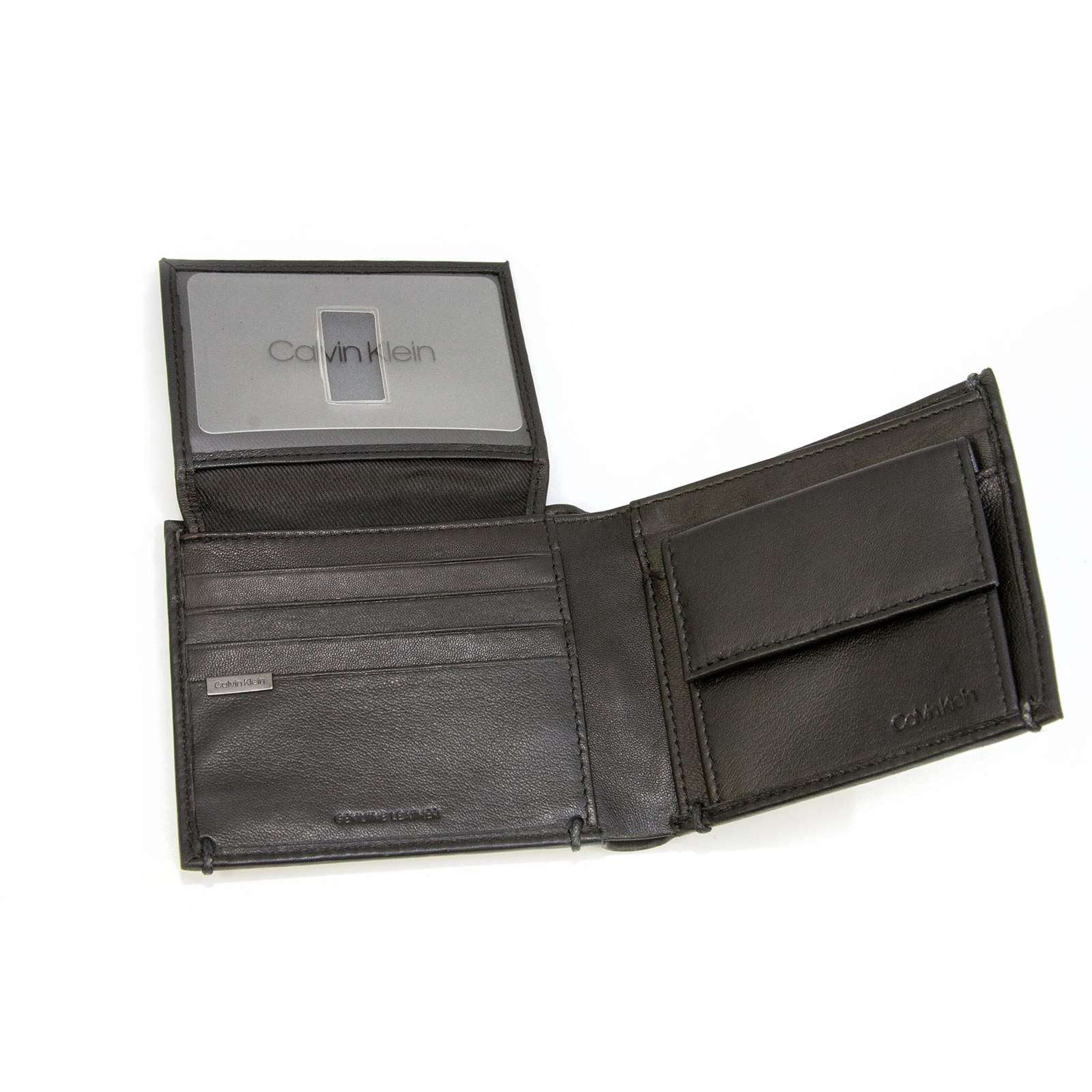 Calvin Klein Men Passcase Bi-Fold Coin Holder