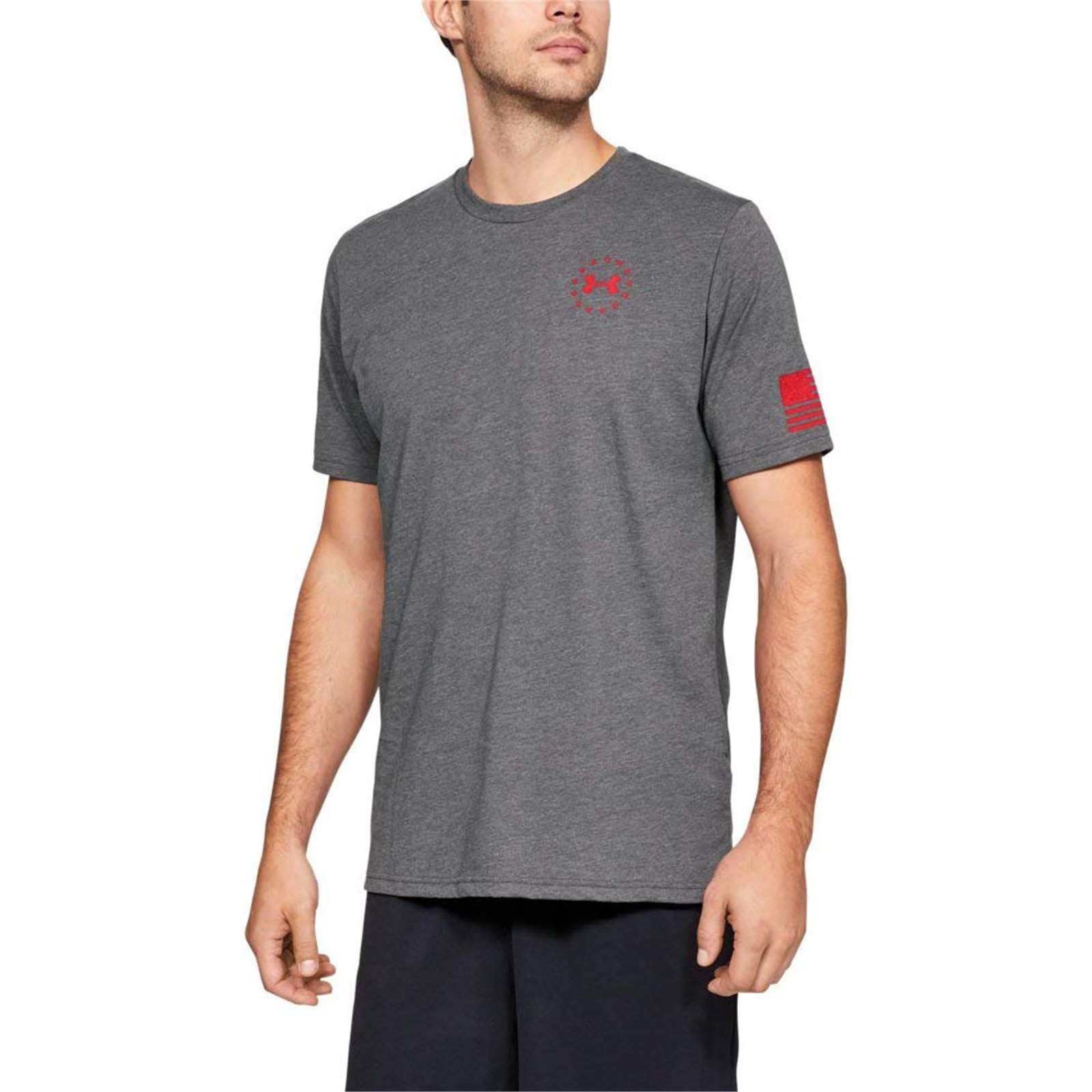 Under Armour Men Freedom Flag Tactical Graphic T-Shirt