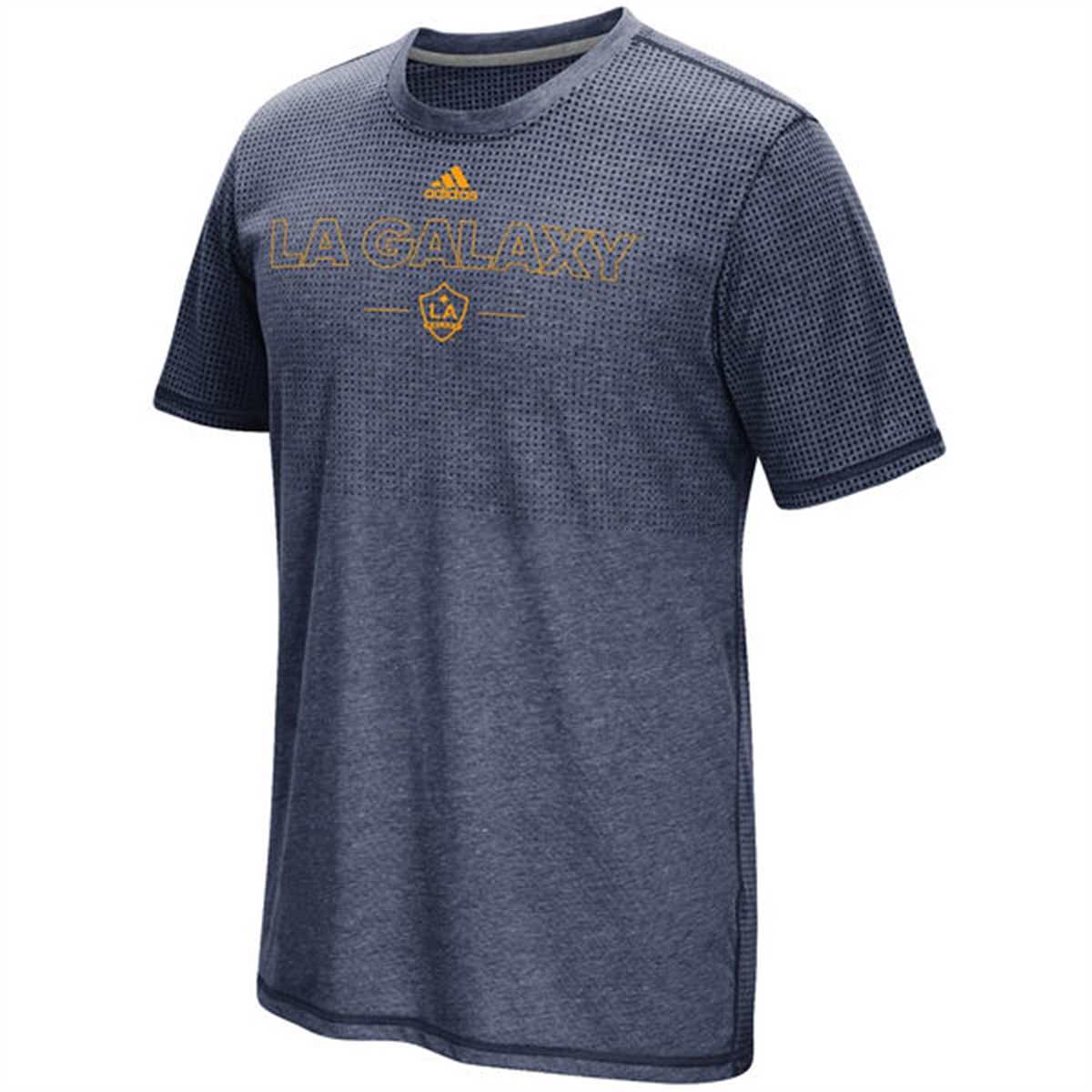 Adidas Men Mls La Galaxy Ss Aeroknit Tee