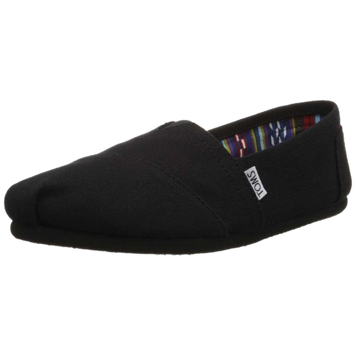 Toms Women Classic Canvas Slip On Flats