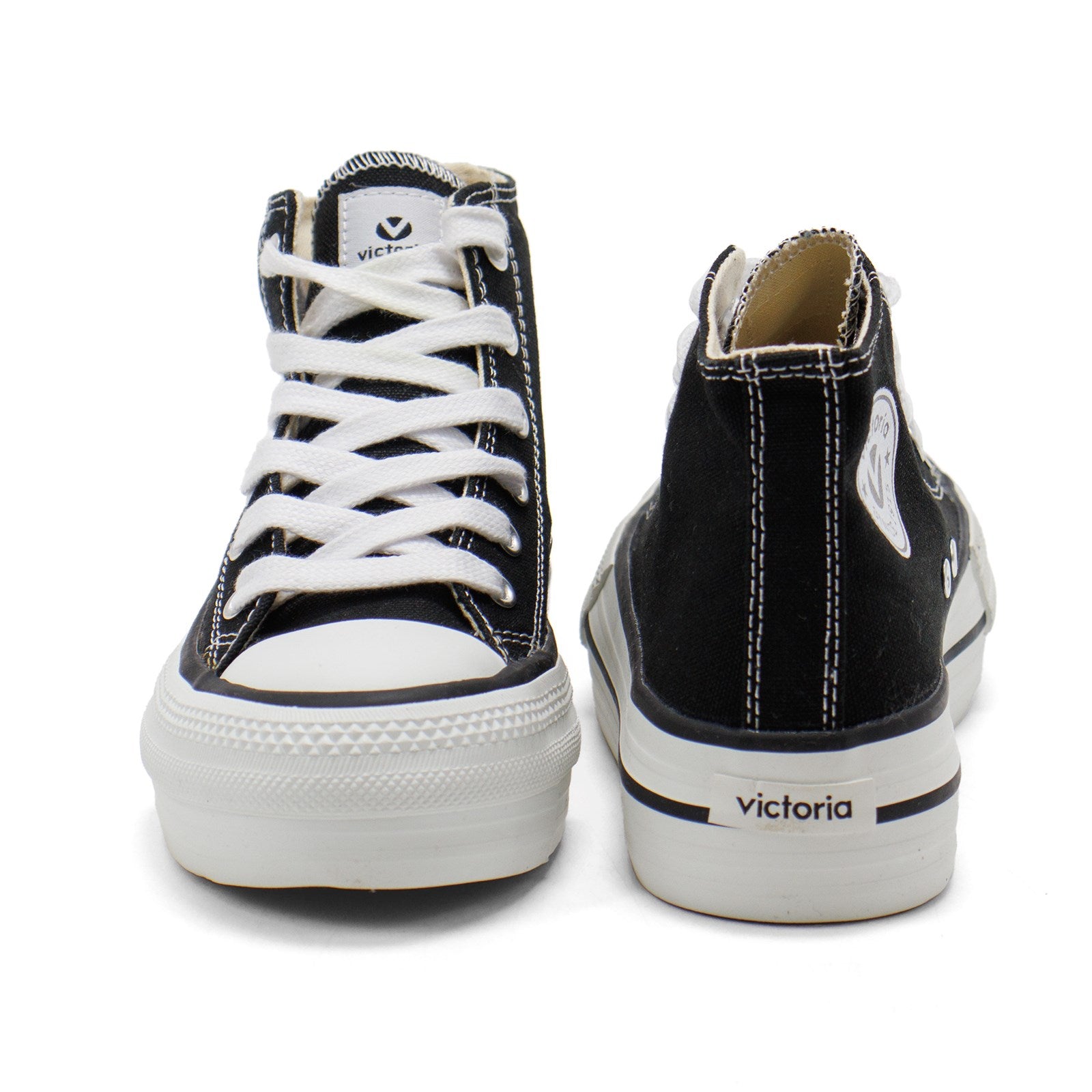 Victoria Girl Tribu Canvas High-Top Platform Trainers