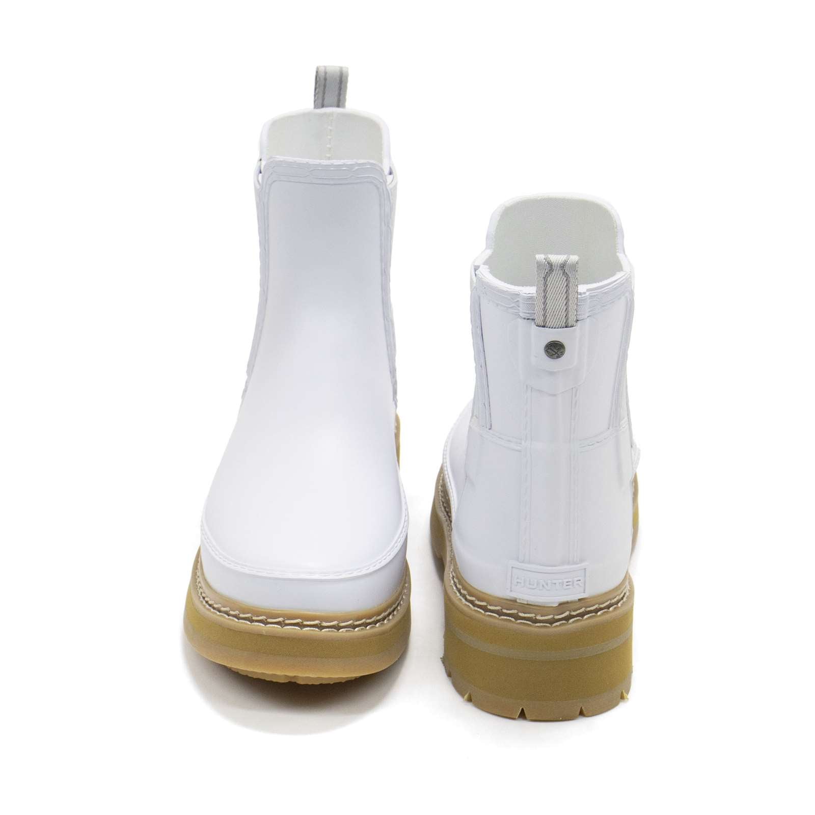 Hunter Women Refined Stitch Detail Slim Fit Chelsea Boots