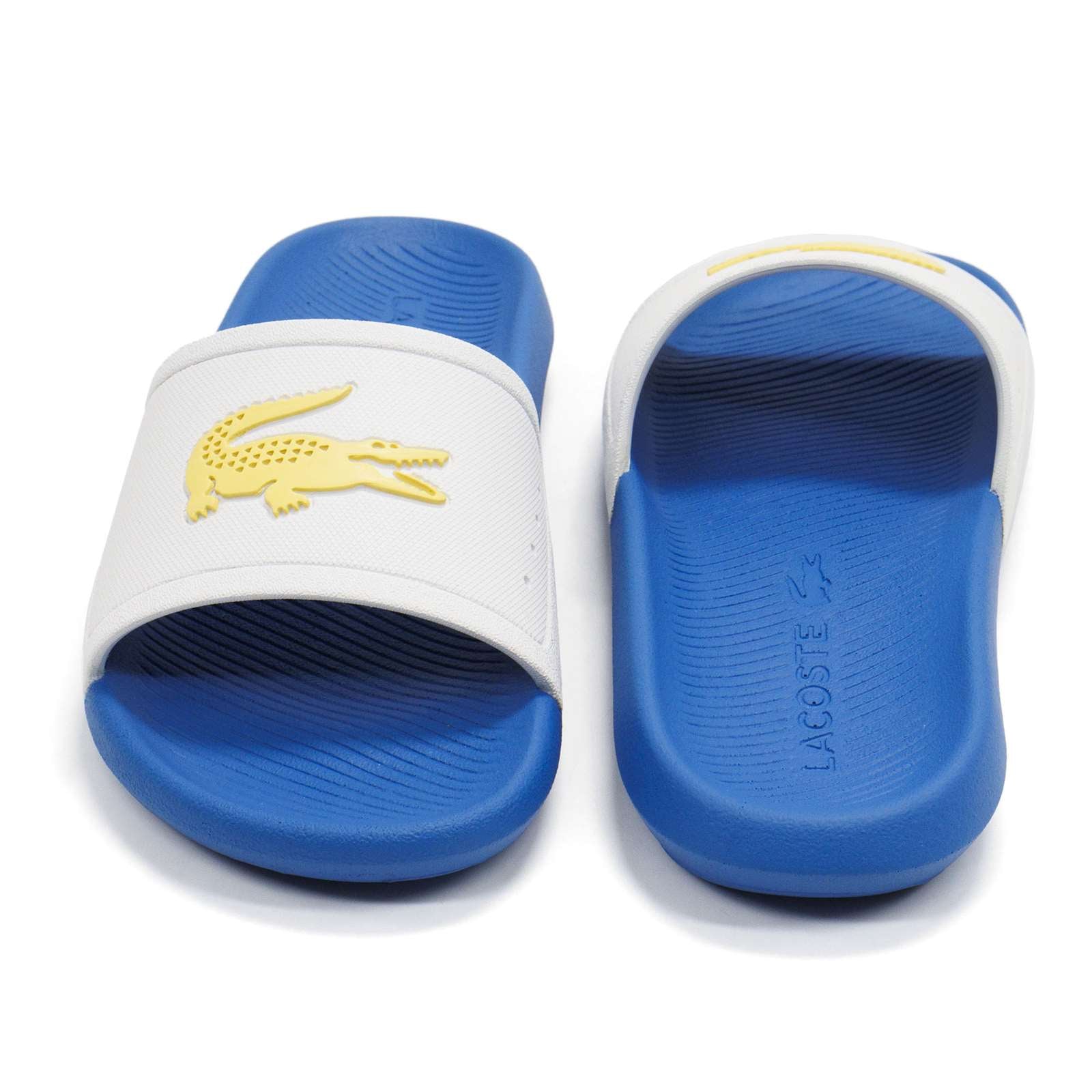 Lacoste Men Croco Slide Sandals