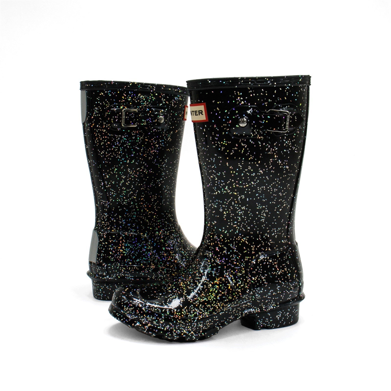 Hunter Boy Big Kids Original Giant Glitter Rain Boots