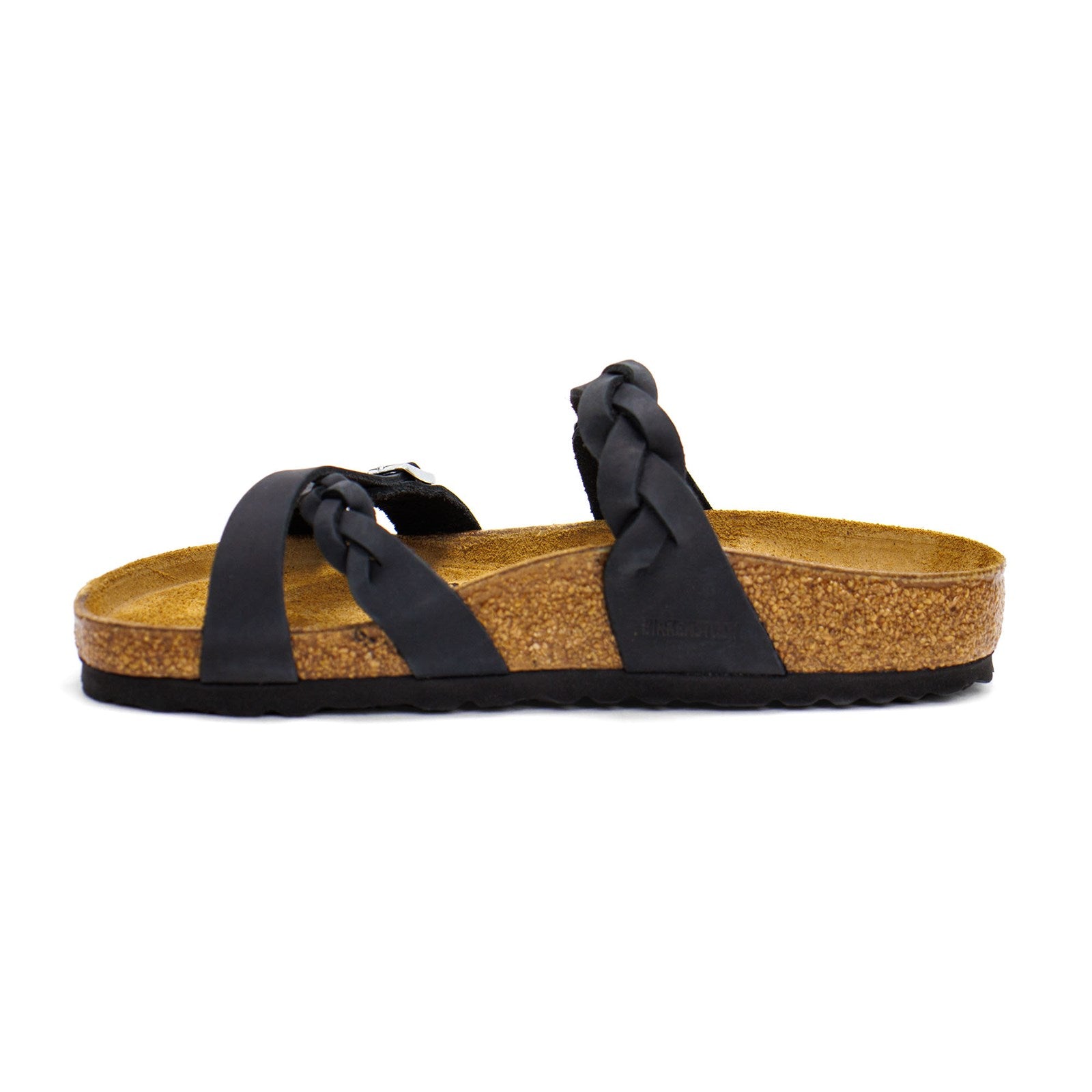 Birkenstock Women Franca Braided Oiled Leather Sandal