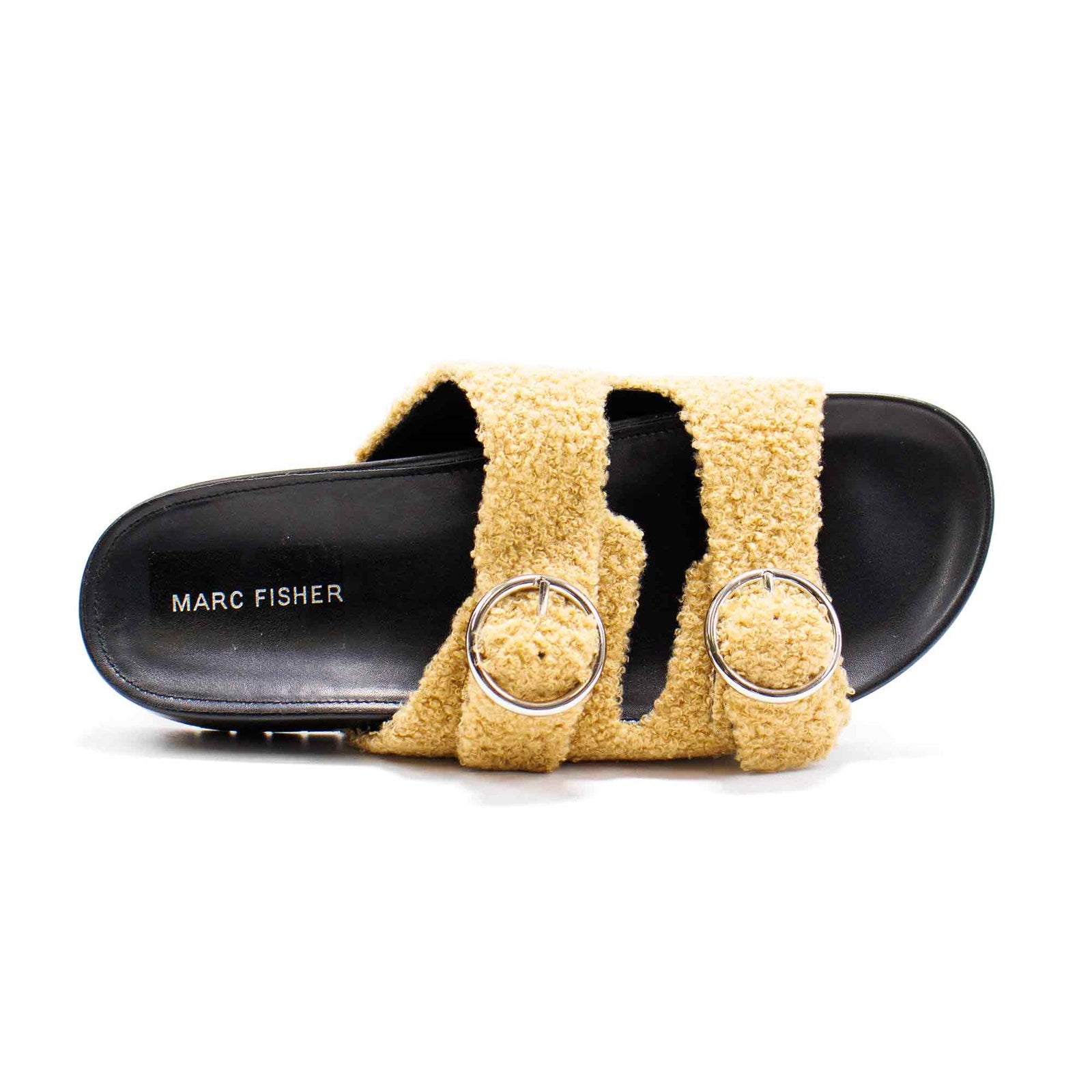Marc Fisher Women Keena 2 Dual Srtap Slide Sandals