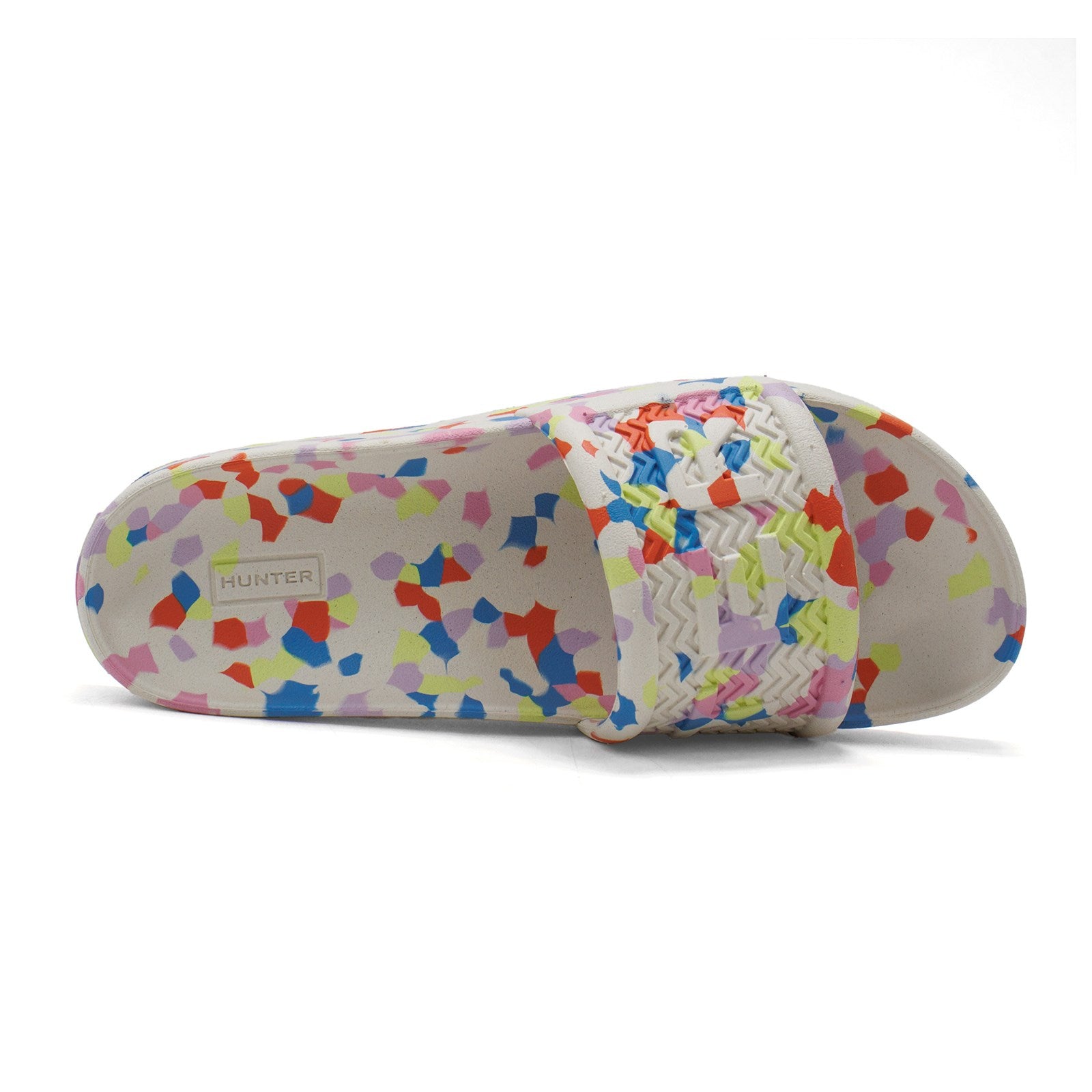 Hunter Women Original Marble Lightweight Moulded Sliders Sandals