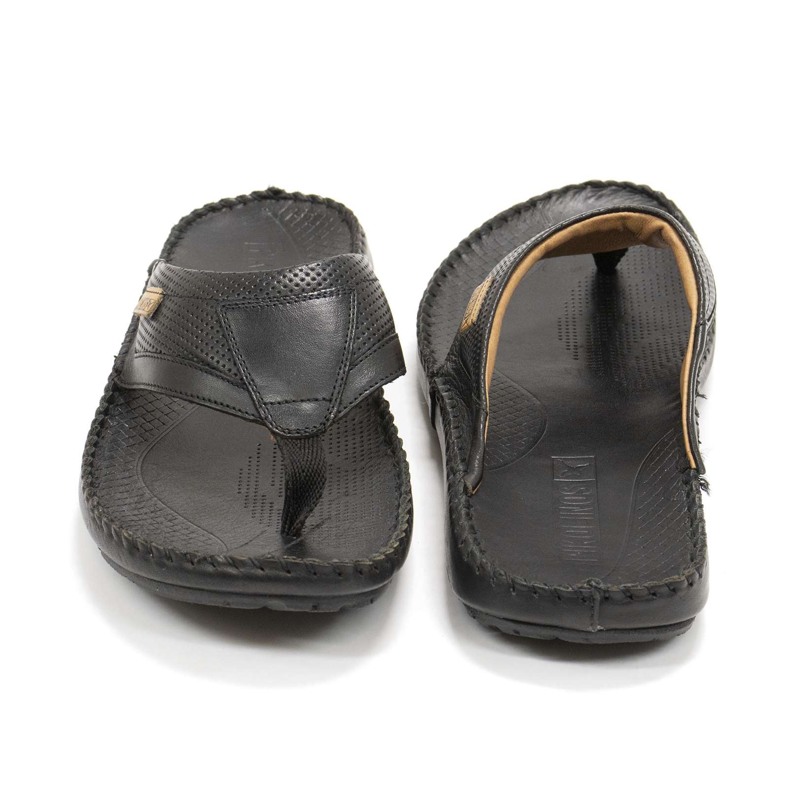 Pikolinos Men Tarifa Leather T-Strap Sandals