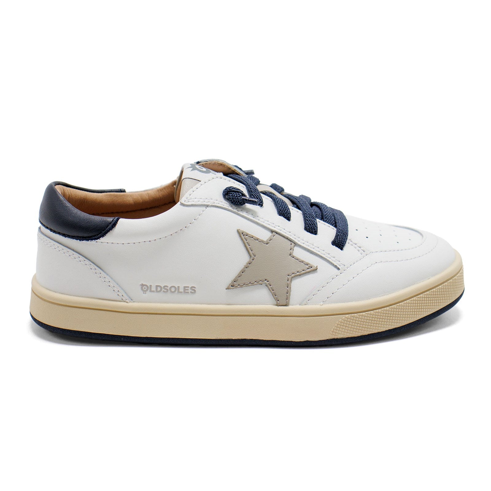 Old Soles Boy Platinum Runner Low Top Sneaker