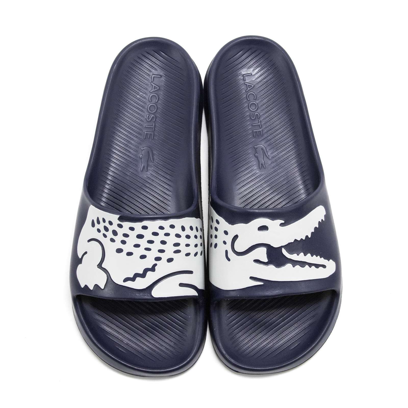 Lacoste Men Croco Slide Sandals