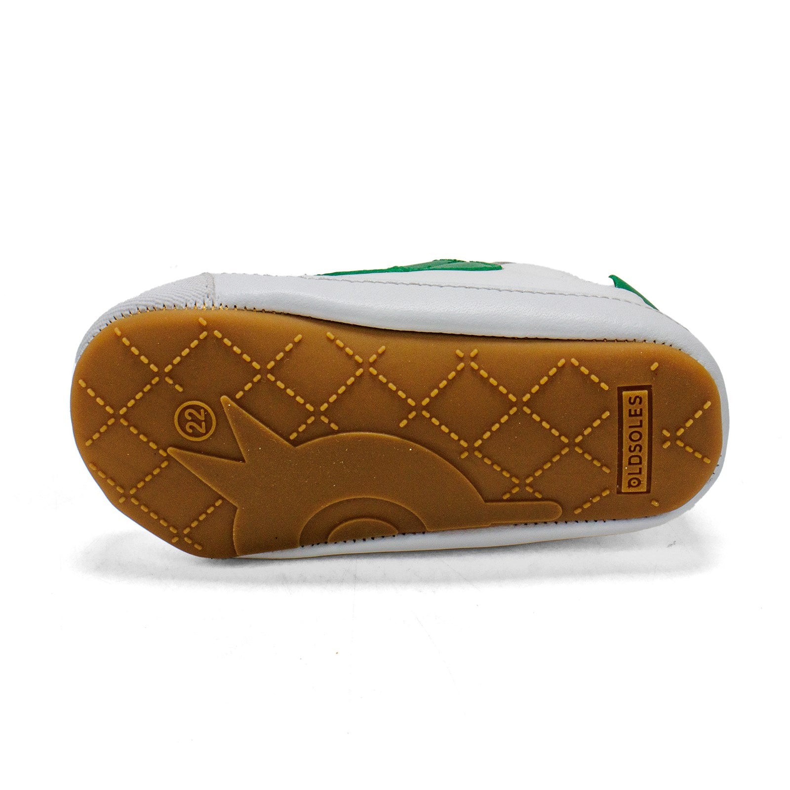 Old Soles Toddler Badge Bub Casual Shoes With Double Hook And Loop Closure