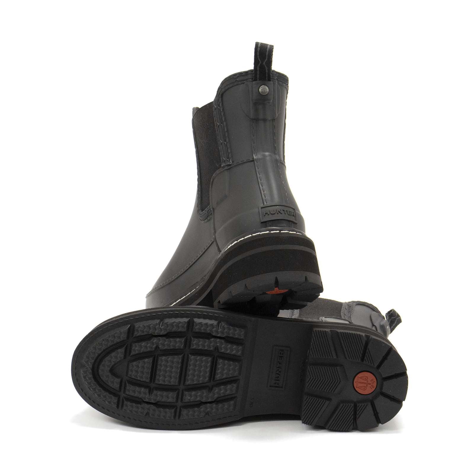 Hunter Women Refined Stitch Detail Slim Fit Chelsea Boots