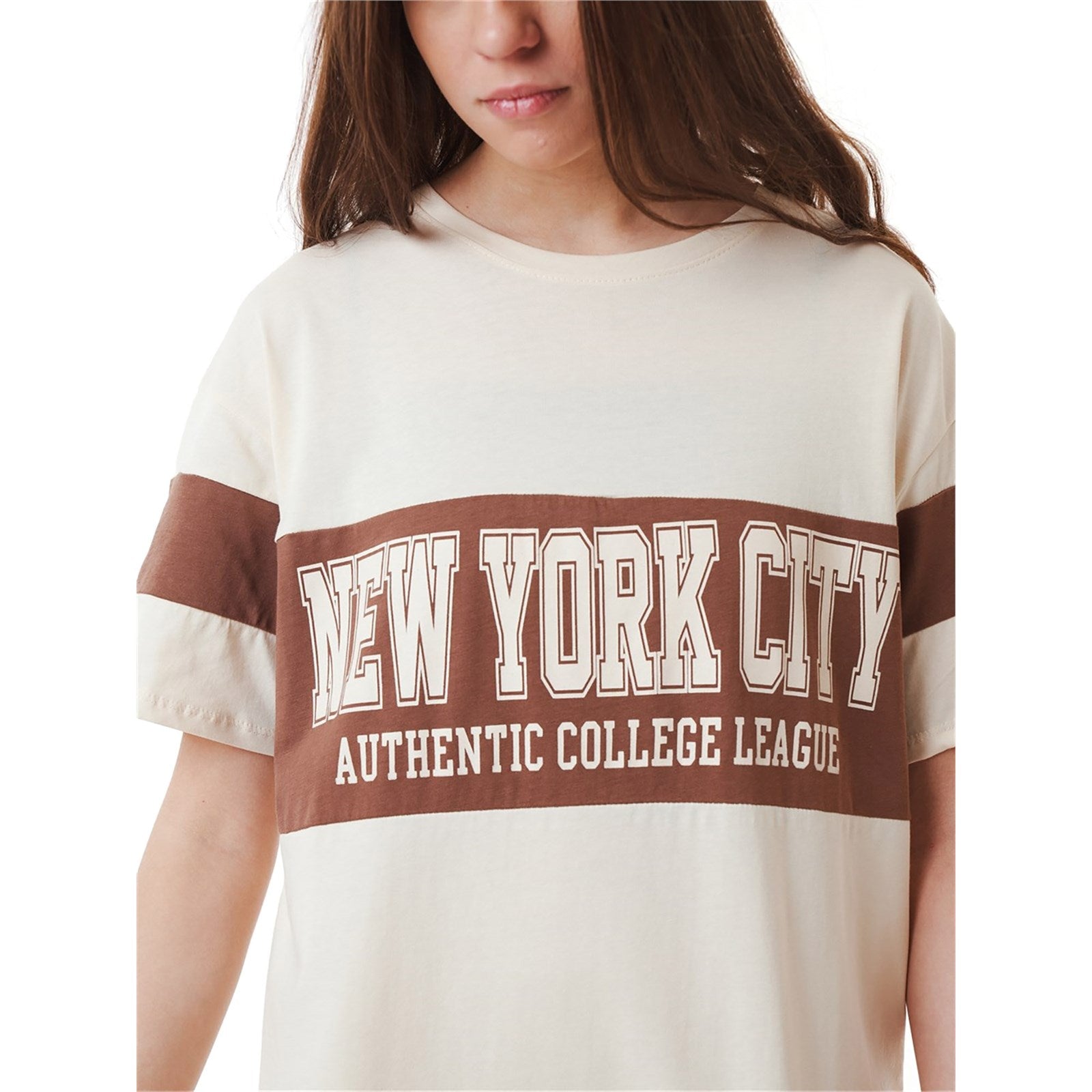 Ambar Women New York City Printed Short Sleeve Tshirt