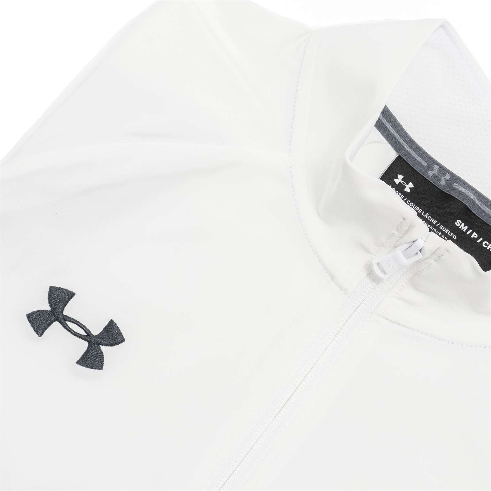Under Armour Men Squad Coach's Short Sleeve Quarter Zip Shirt