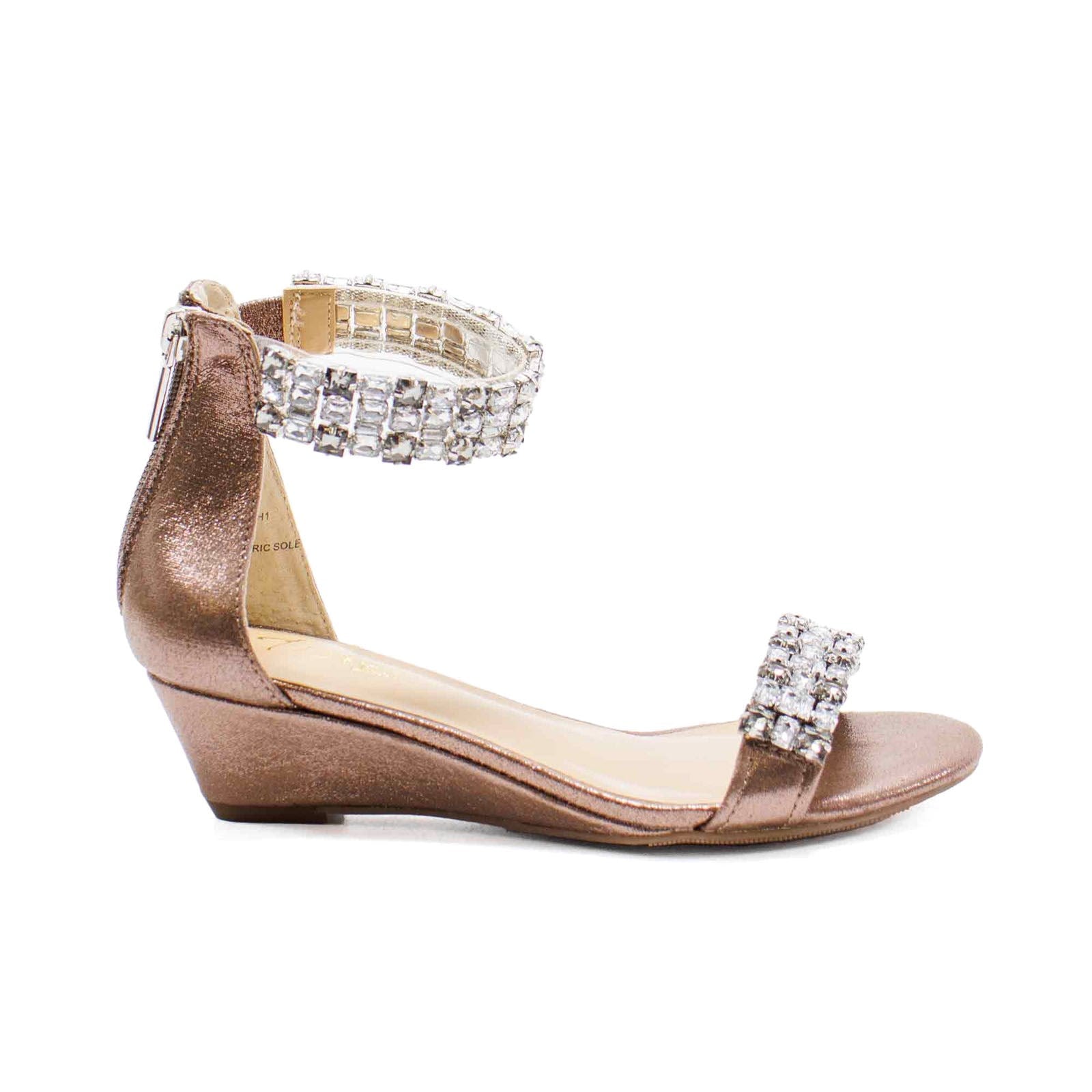 Thalia Sodi Women Teagan Ankle Strap Wedge Sandals