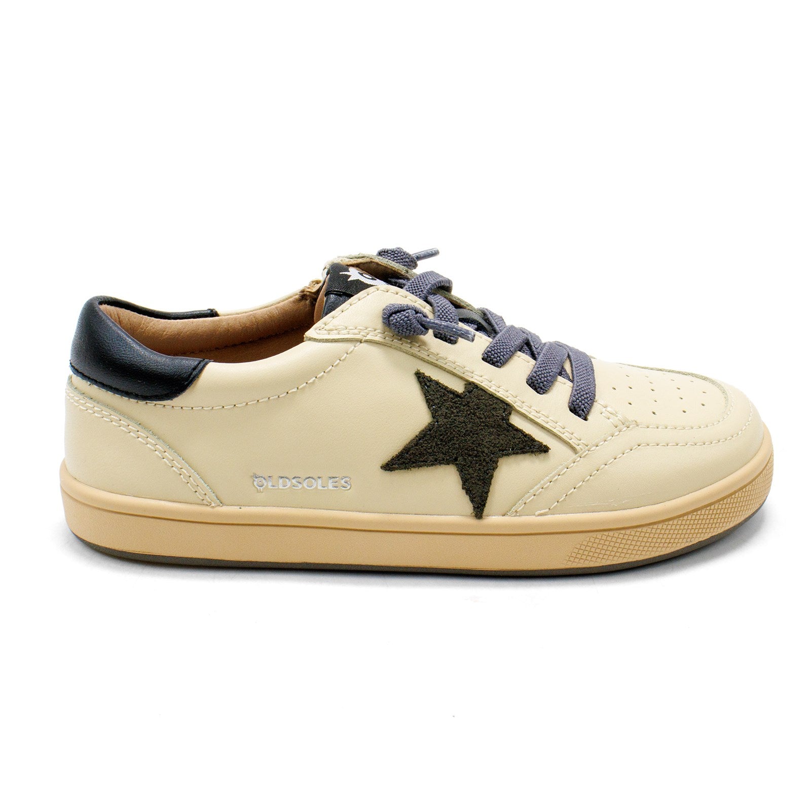 Old Soles Boy Platinum Runner Low Top Sneaker