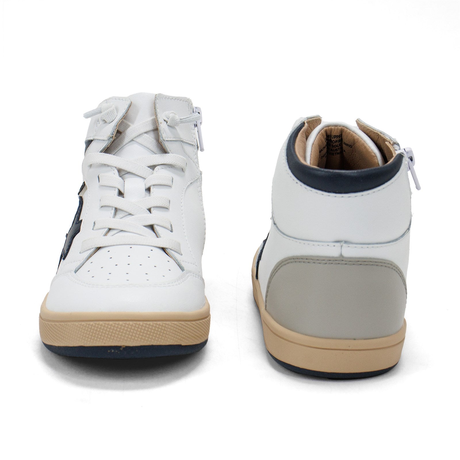 Old Soles Boy Star Tracker High-Top Lace-Up Casual Shoes