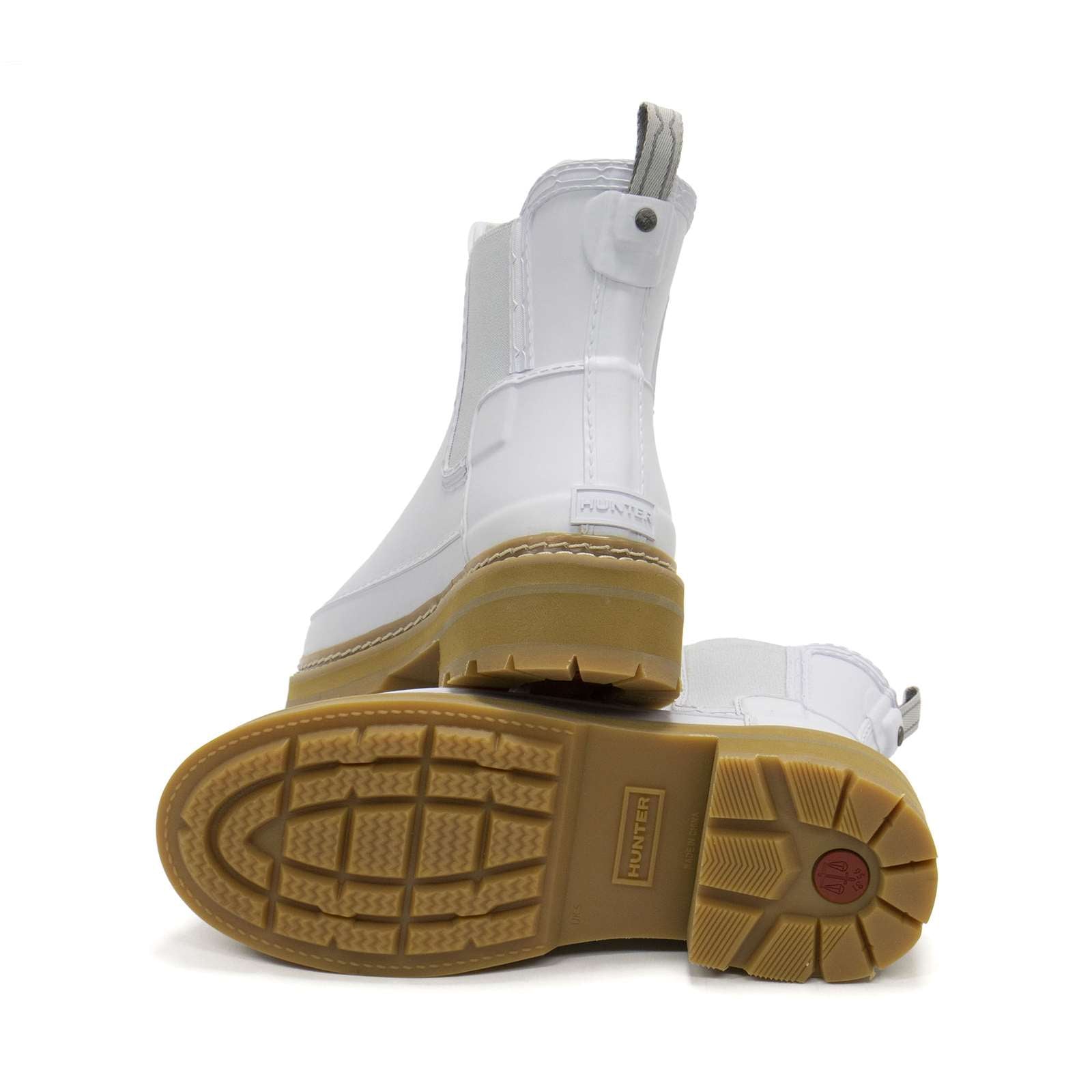 Hunter Women Refined Stitch Detail Slim Fit Chelsea Boots