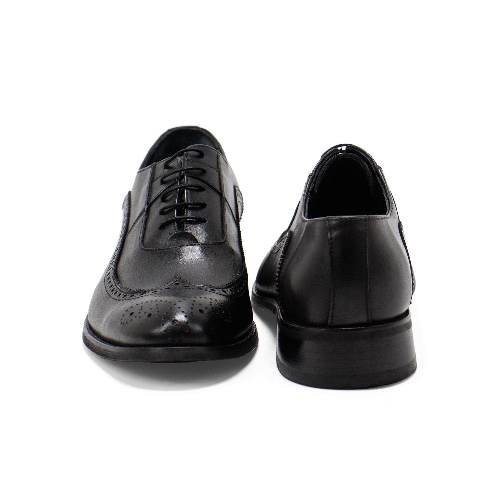 Hakki Men Genova Leather Wingtip Oxford Shoes