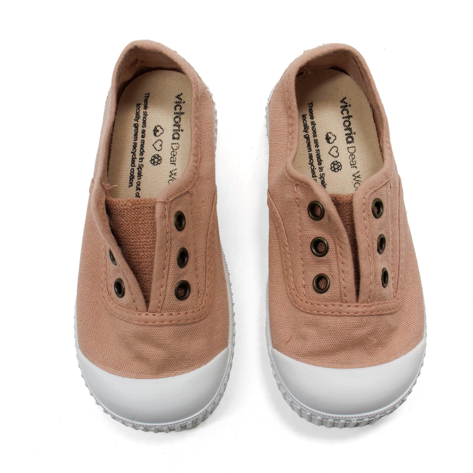 Victoria Toddler 1915 Inglesa Slip-On Canvas Shoes