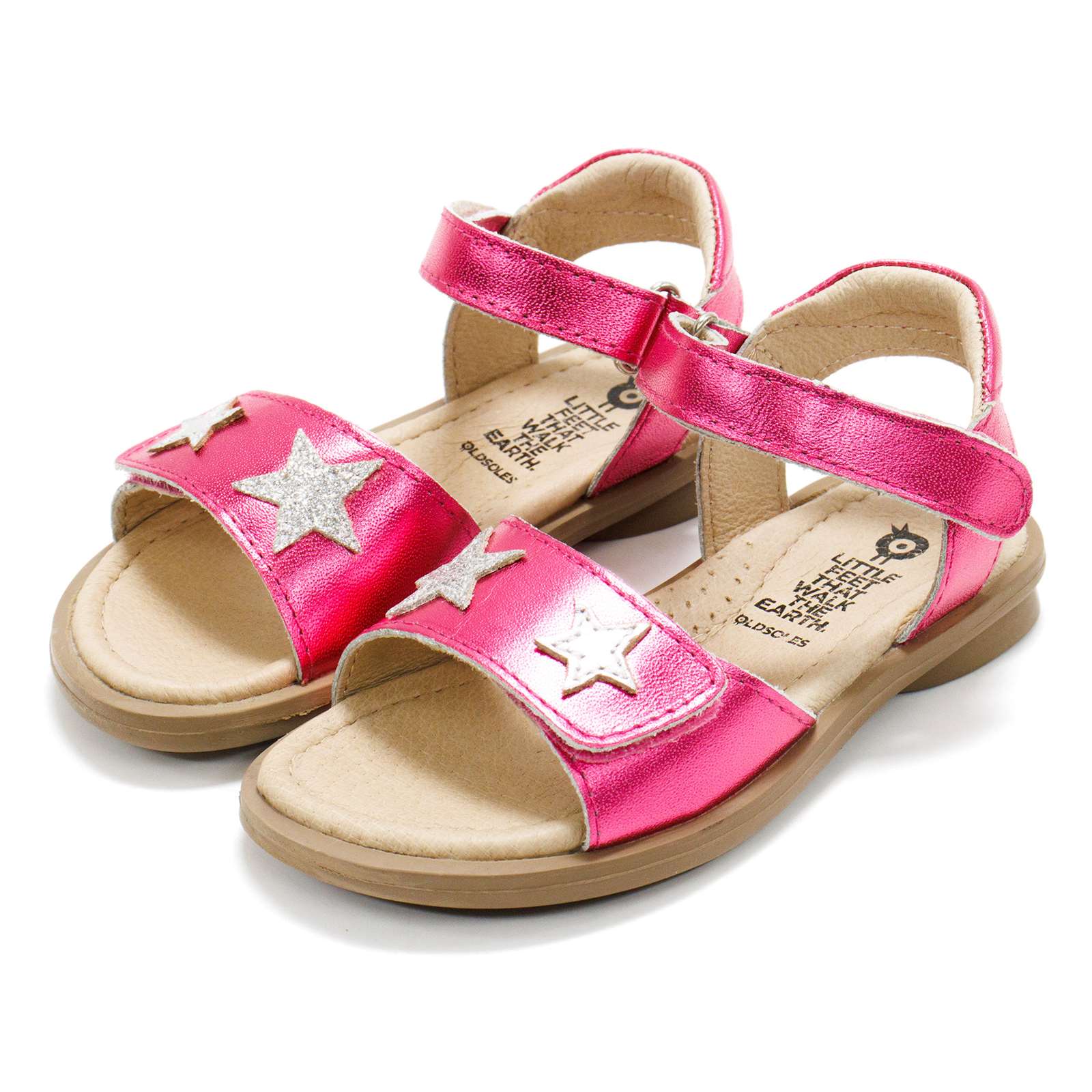 Old Soles Toddler Dazzle Adjustable Leather Sandals