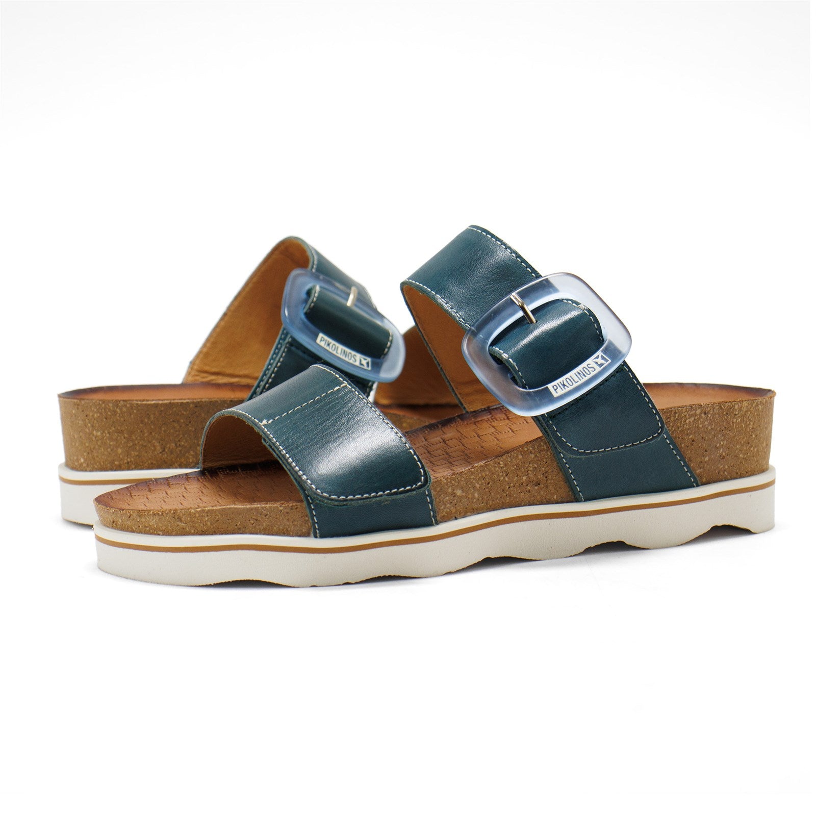 Pikolinos Women Menorca Leather Wedge Sandals