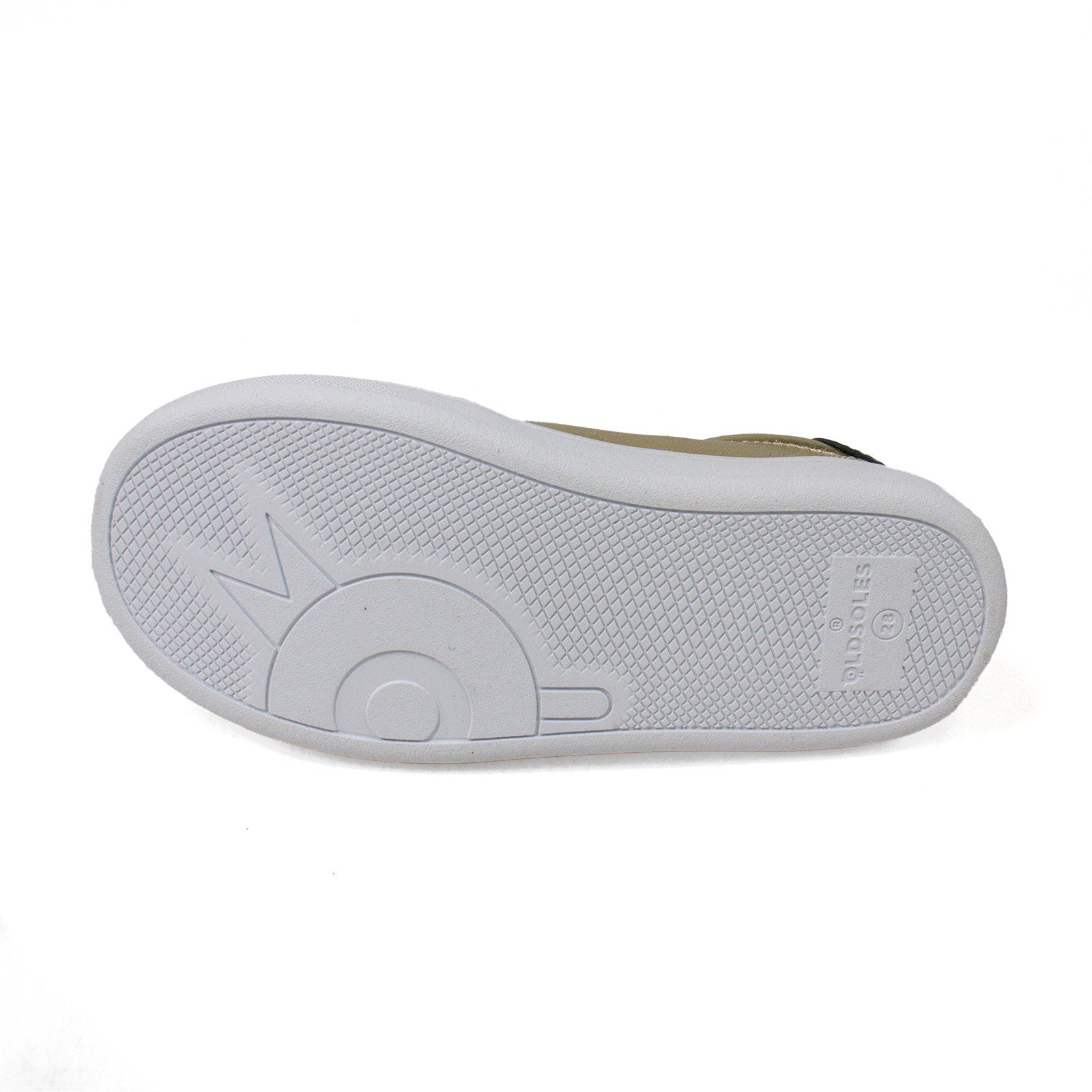 Old Soles Girl Platinum Runner Low Top Sneaker