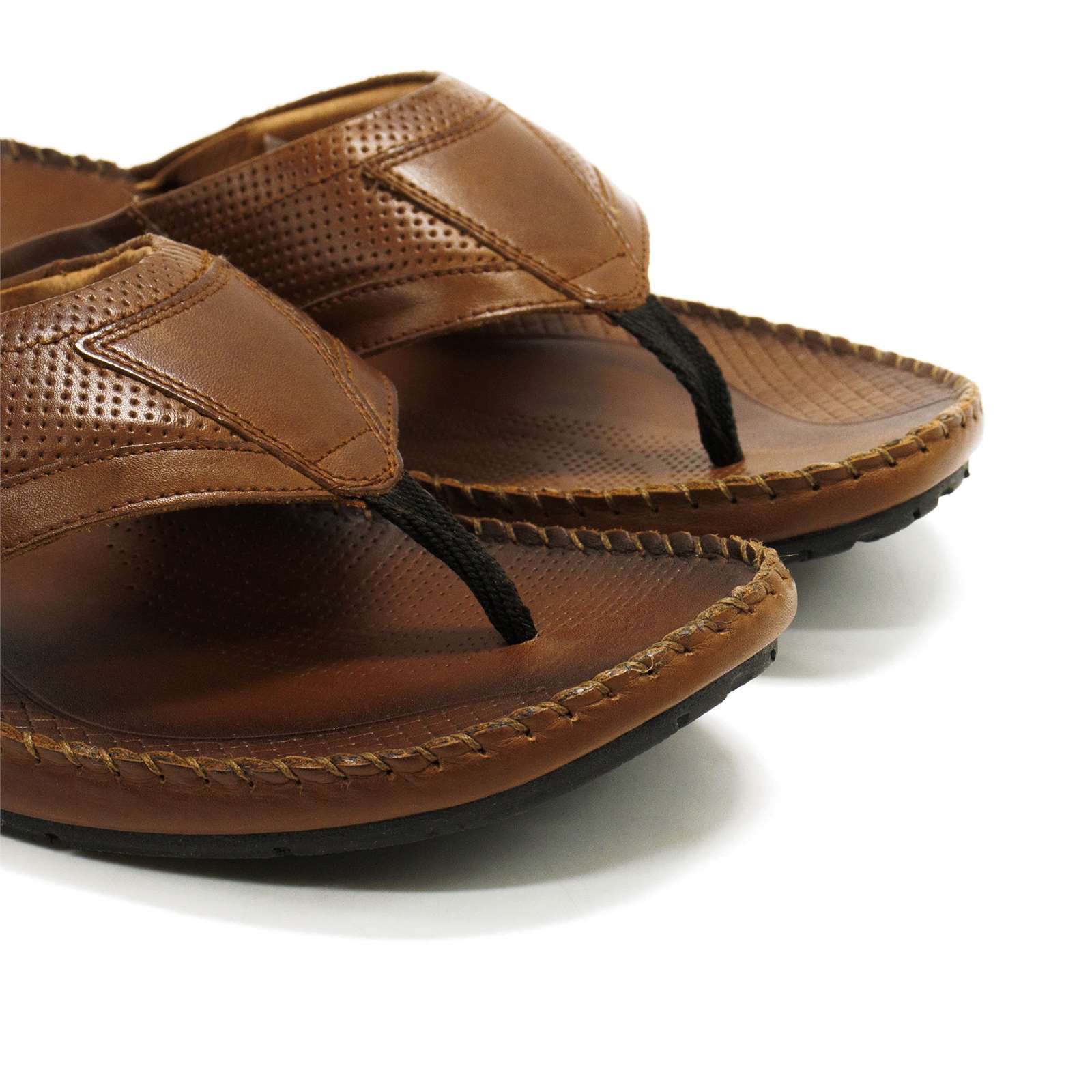 Pikolinos Men Tarifa Leather T-Strap Sandals
