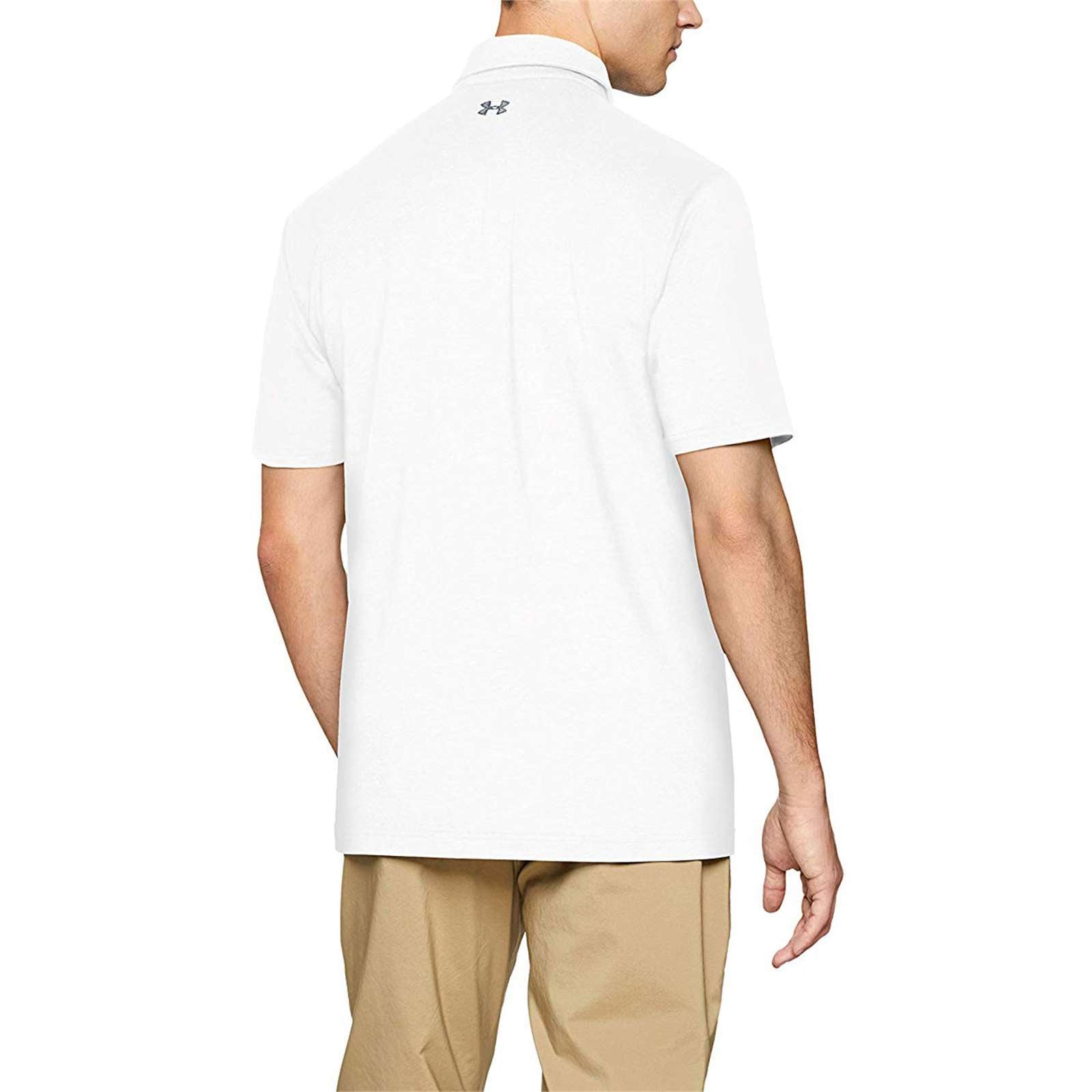 Under Armour Men Charged Cotton Scramble Golf Polo Shirt