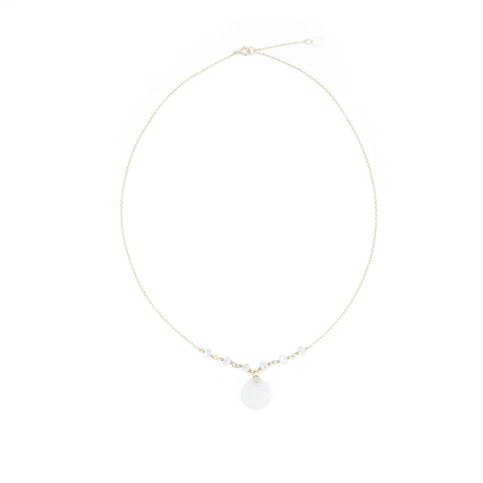 Athra Women Round Necklace With Extension