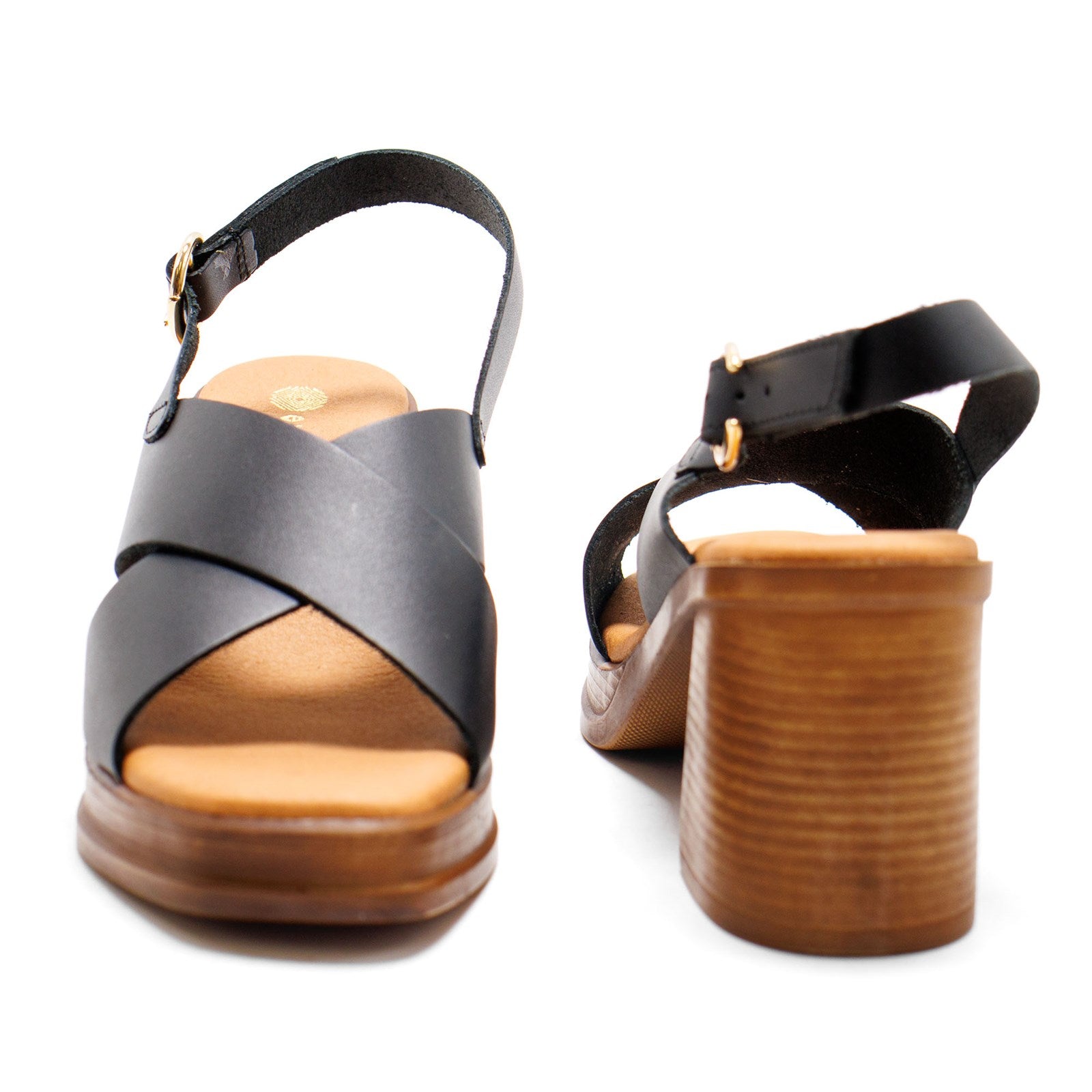 Eric Michael Women Savannah Heeled Slingback Sandals