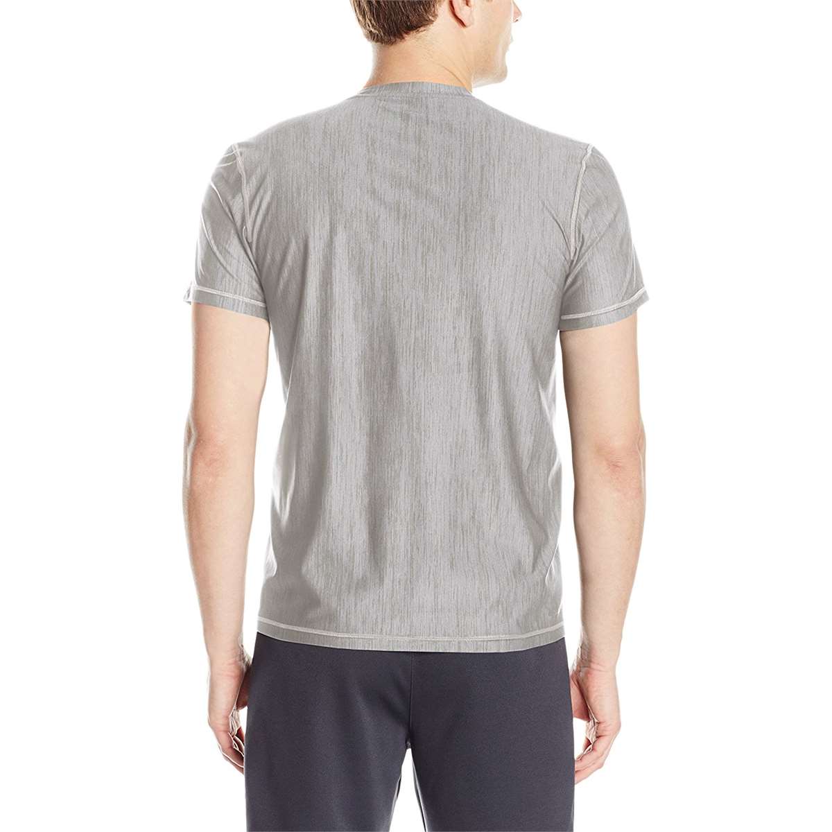 Adidas Men Vertical Heather Tee