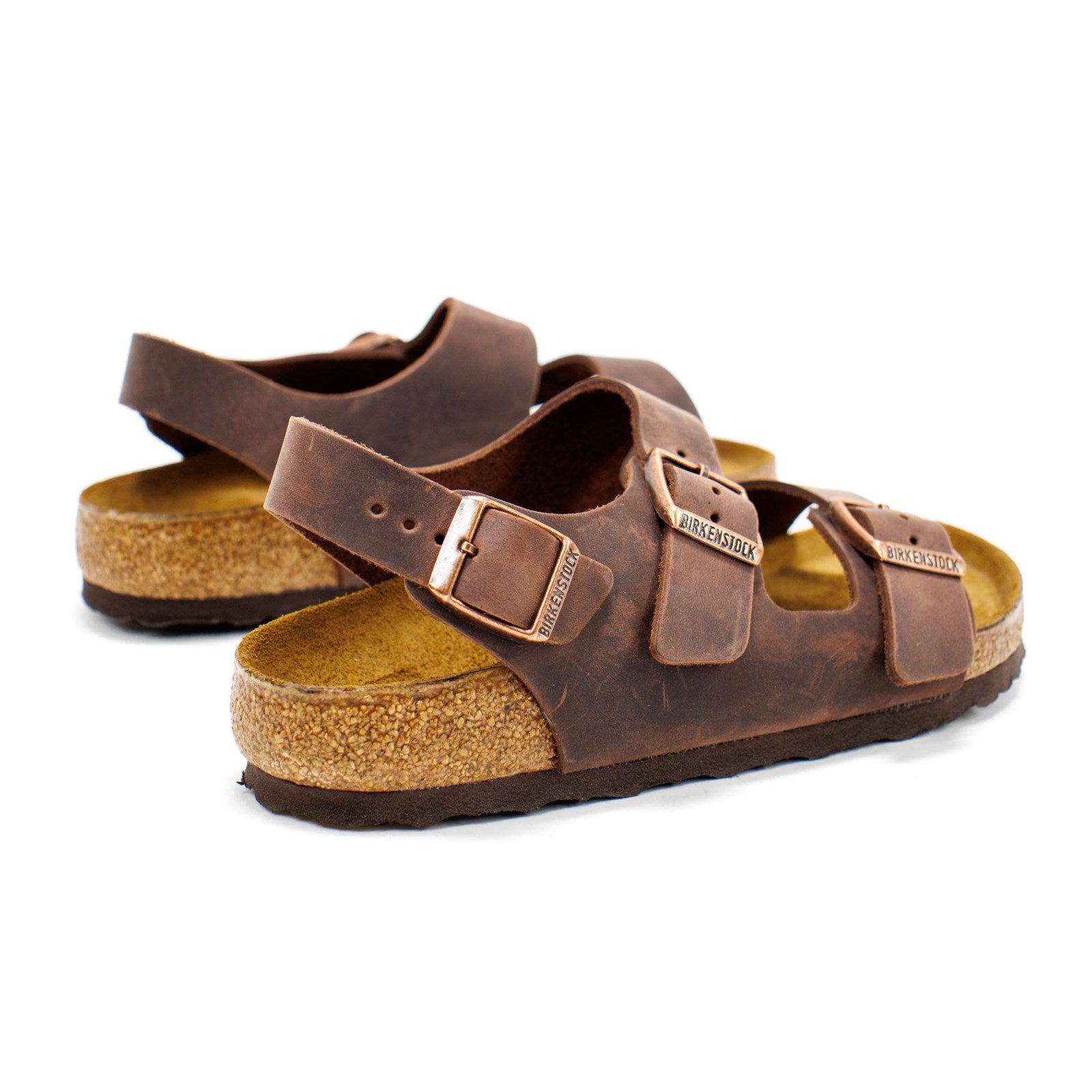 Birkenstock Men Milano Oiled Leather Sandal