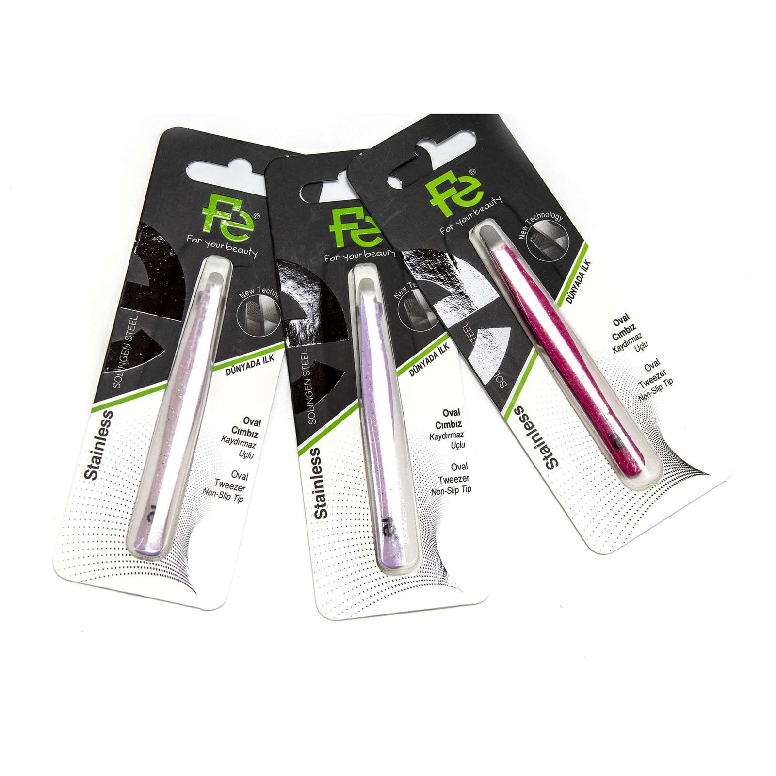 Fe Unisex Oval Tweezer