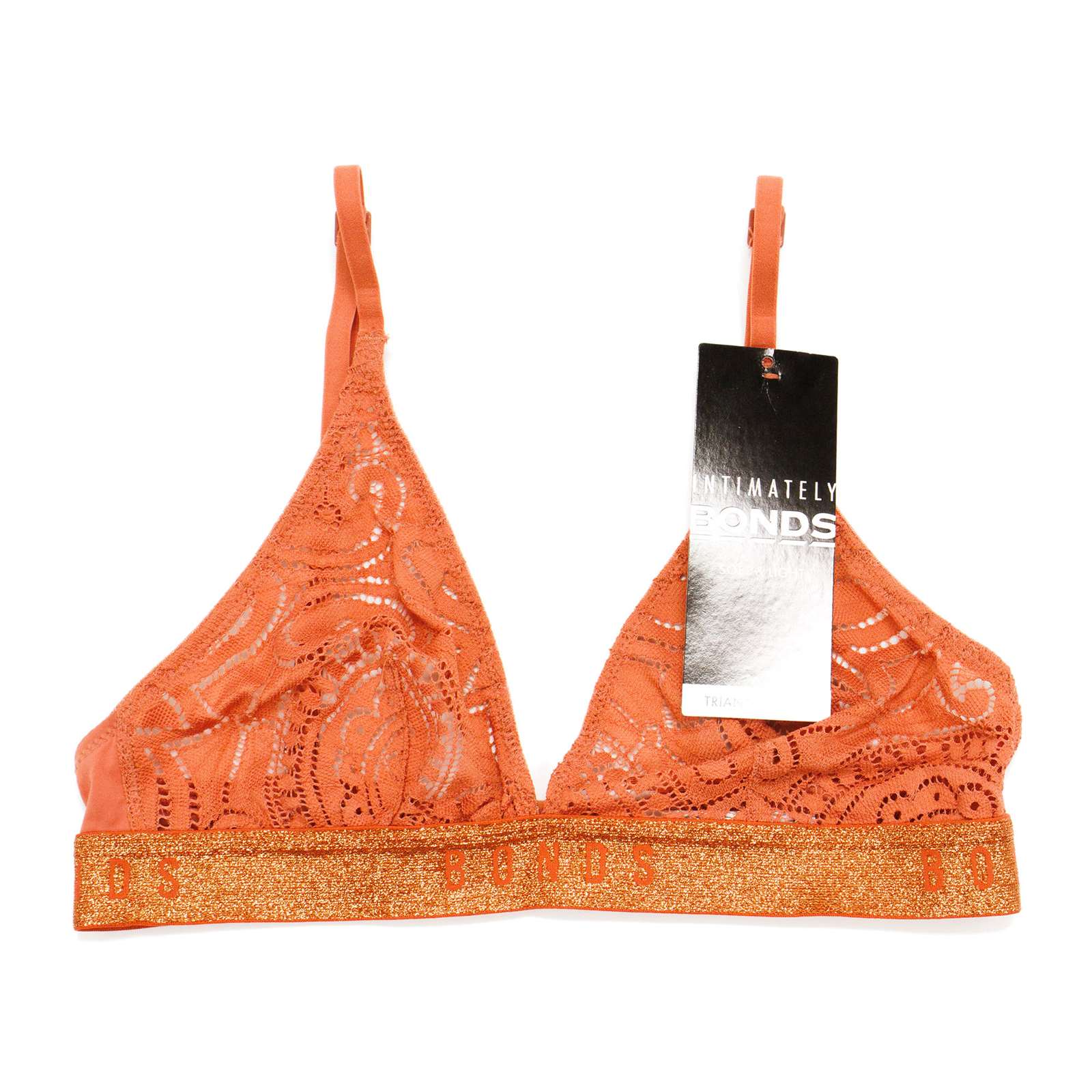 Bonds Women Lace Triangle Crop Bra