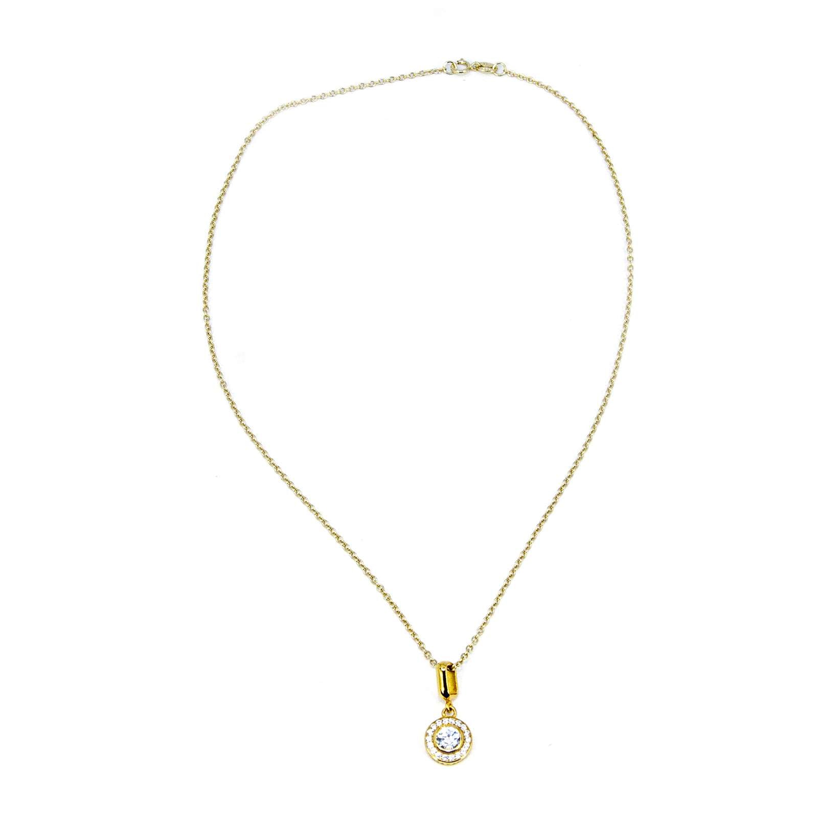 Athra Women Round Slider Necklace