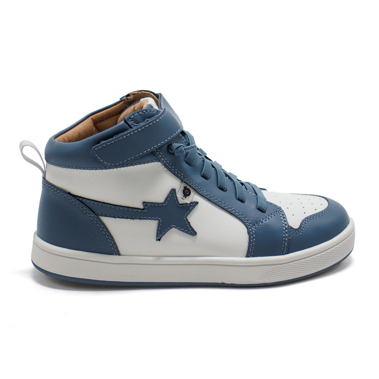 Old Soles Boy Team Star High Top Lace-Up Sneakers