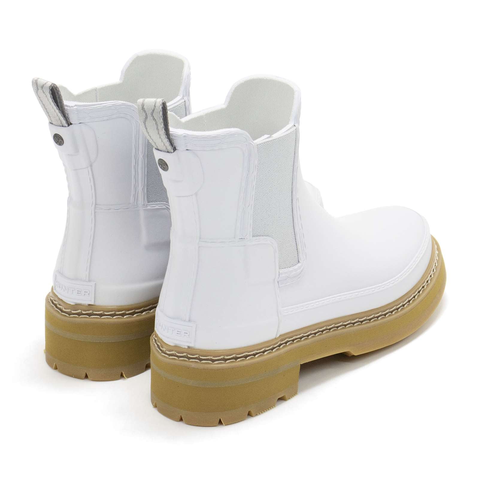 Hunter Women Refined Stitch Detail Slim Fit Chelsea Boots