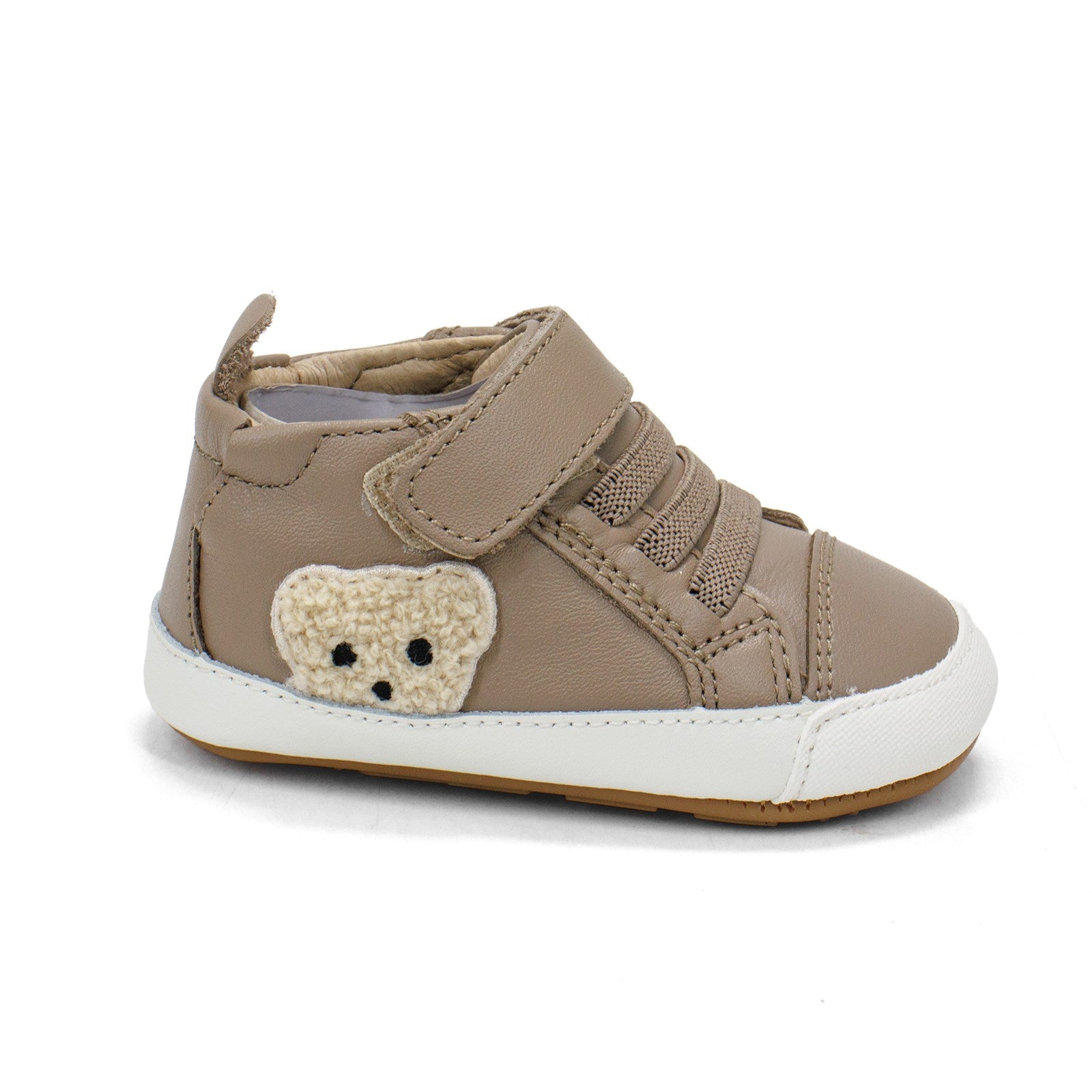 Old Soles Toddler Ted Baby Bear Embroidered High-Top Sneaker