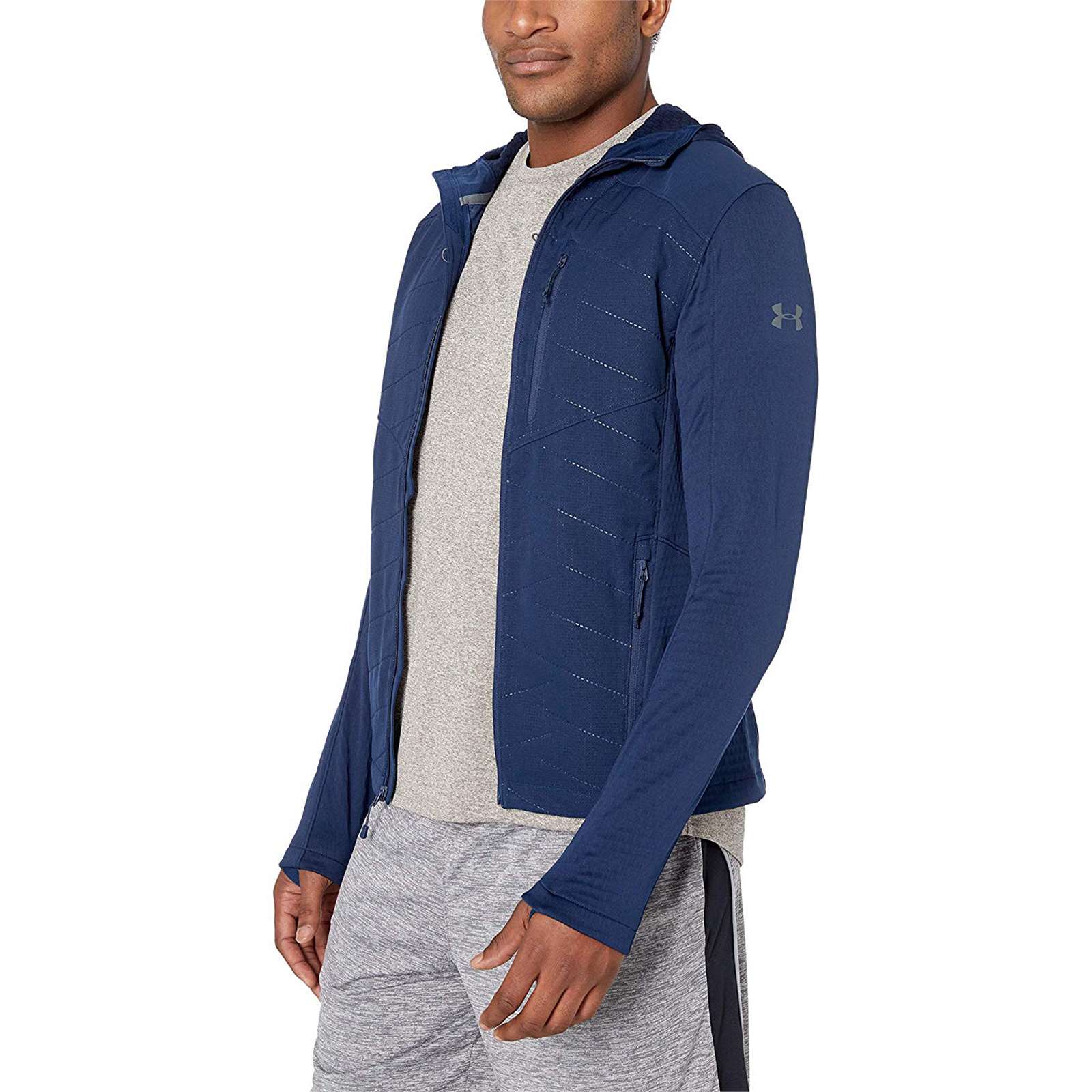 Under Armour Men Coldgear Reactor Exert Hiking Jacket