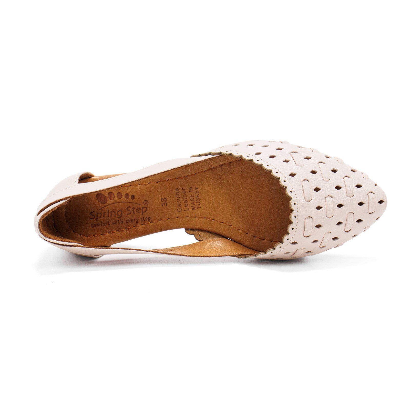 Spring Step Women Delorse Pointed Toe Slip On Flats