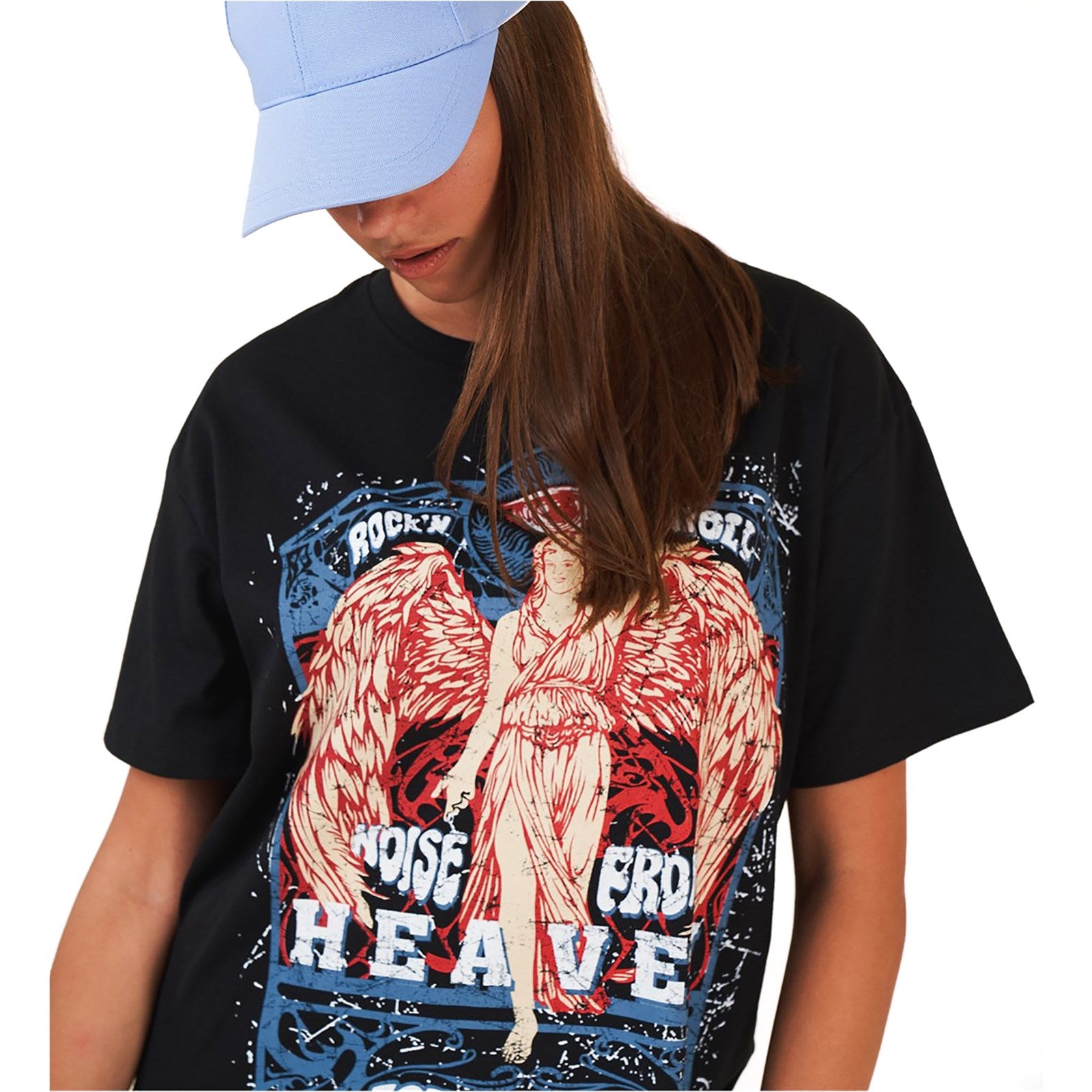 Ambar Women Rock N Roll Relaxed Fit T-Shirt