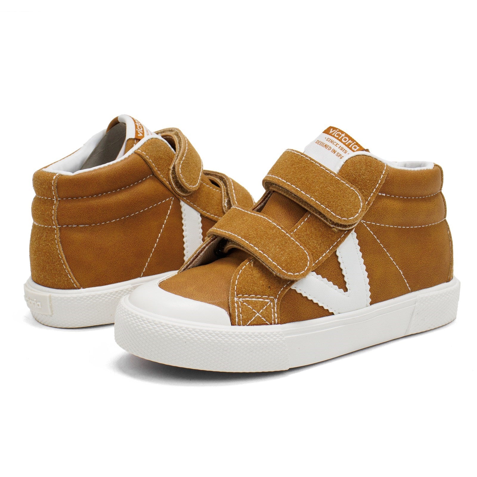 Victoria Boy Tribu Tiras High-Top Sneaker