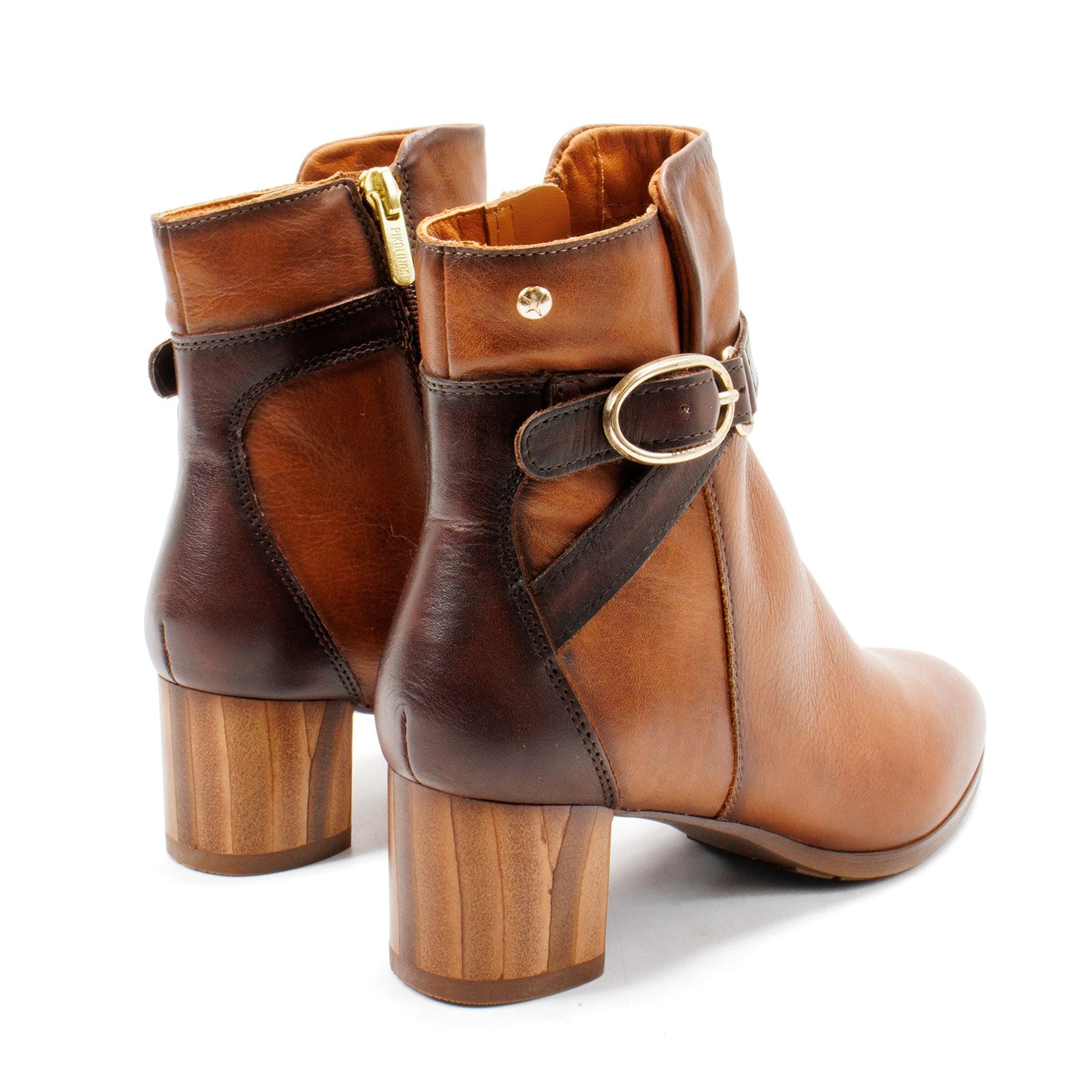 Pikolinos Women Calafat Ankle Boots With Buckle