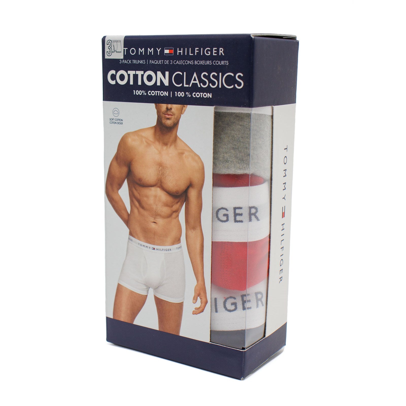 Tommy Hilfiger Men Cotton Classics 3 Pack Trunk