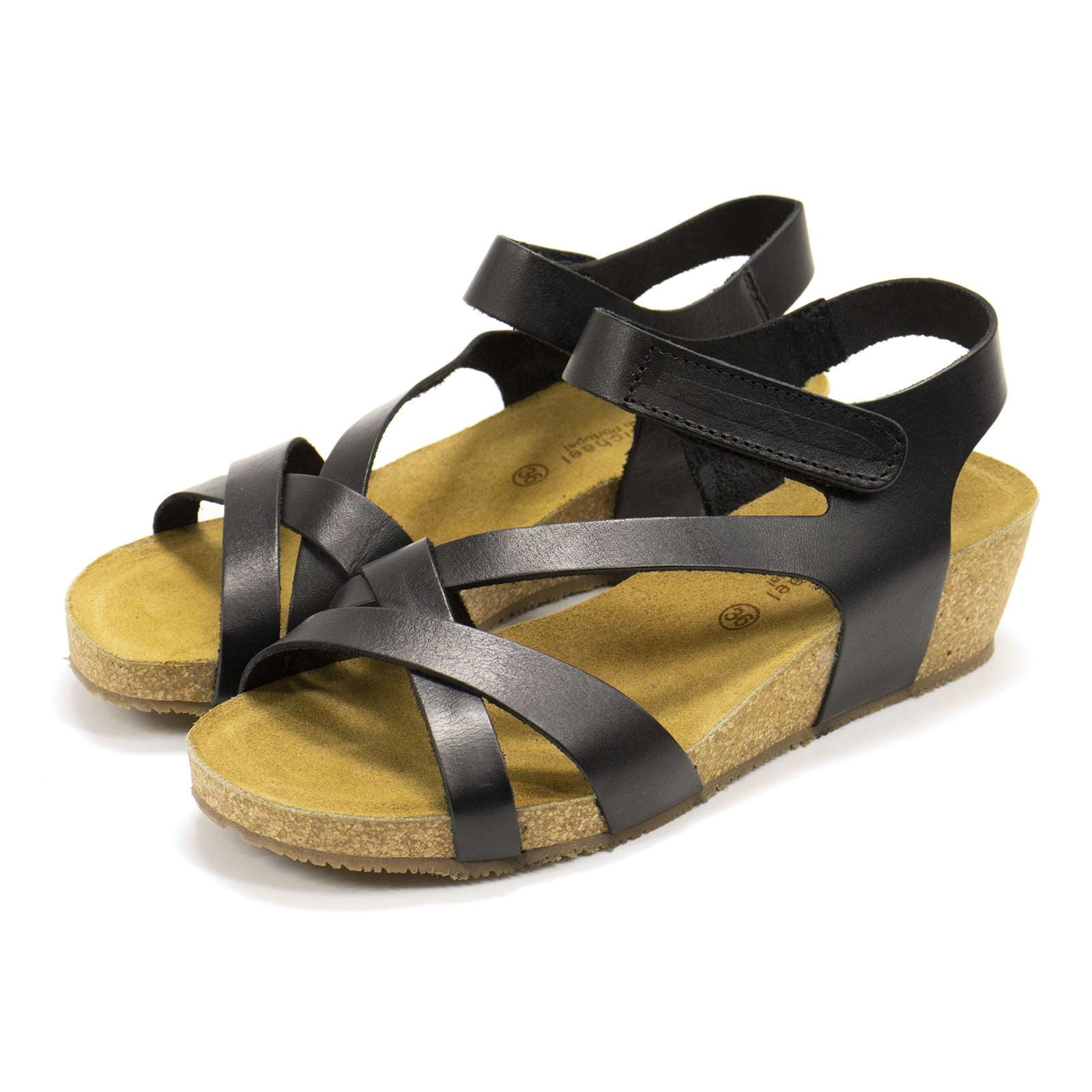 Eric Michael Women Havana Ankle Strap Platform Sandal