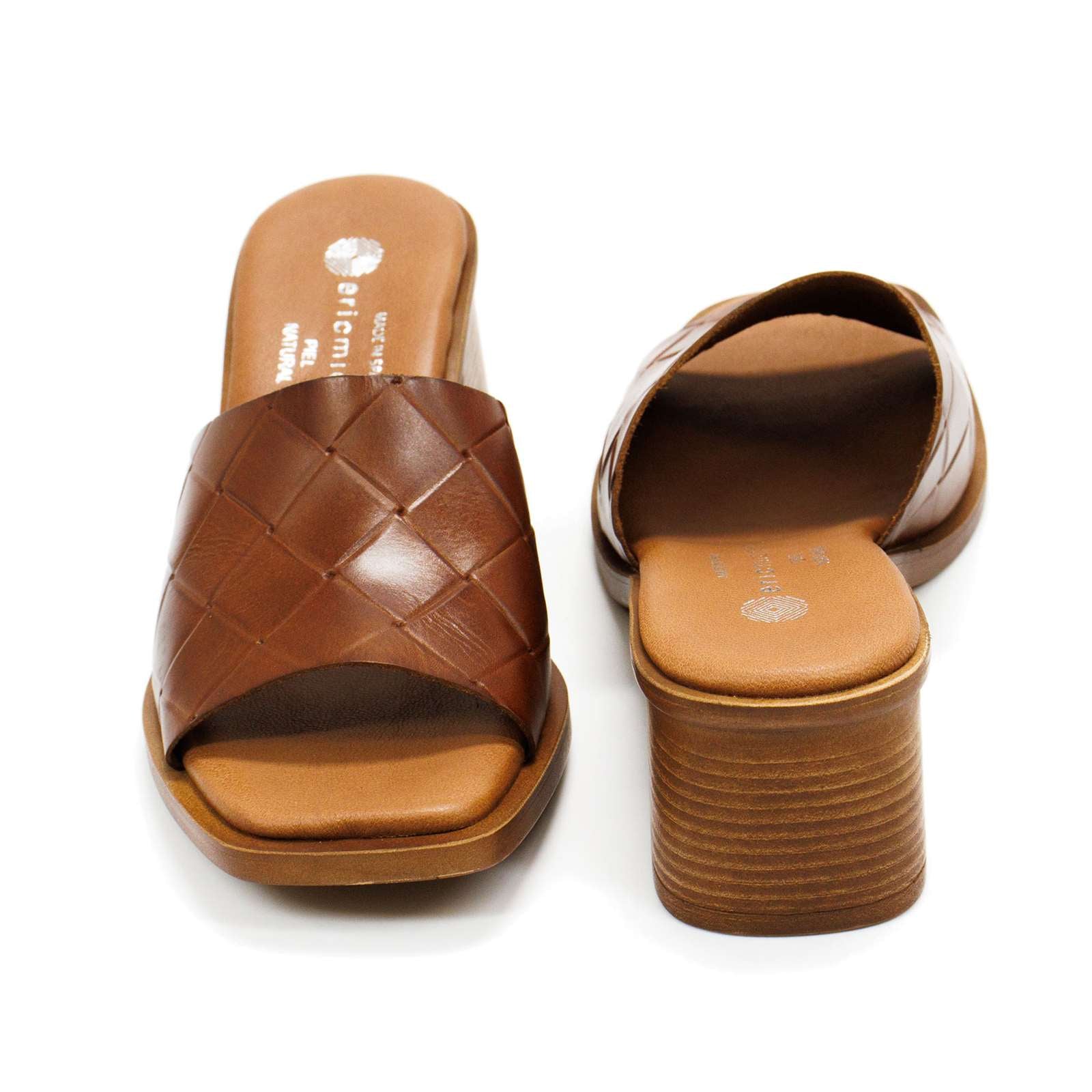Eric Michael Women Vicky Slip-On Leather Heels