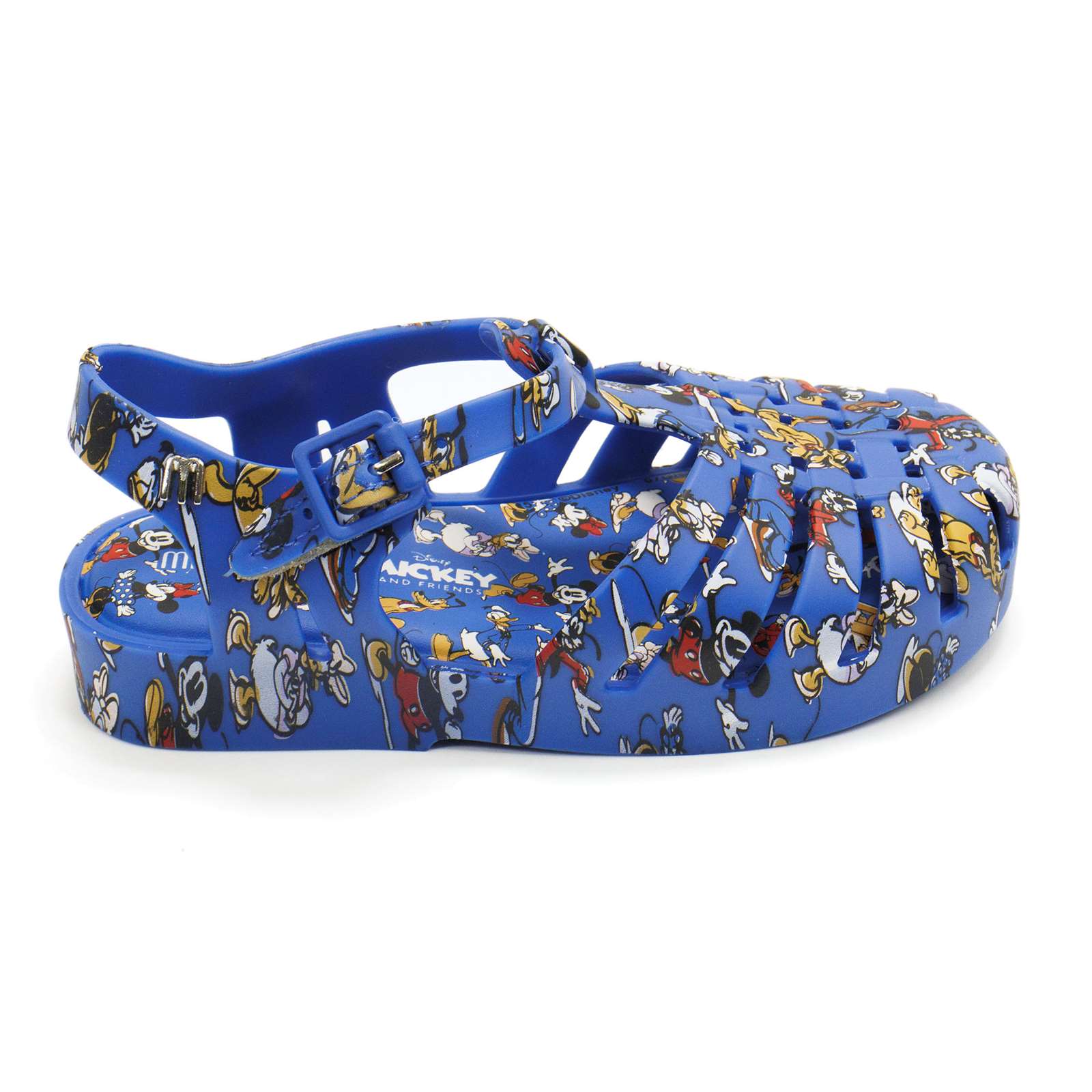 Mini Melissa Toddler Possession With Mickey Original Slip-On Sandal With Buckle Closure