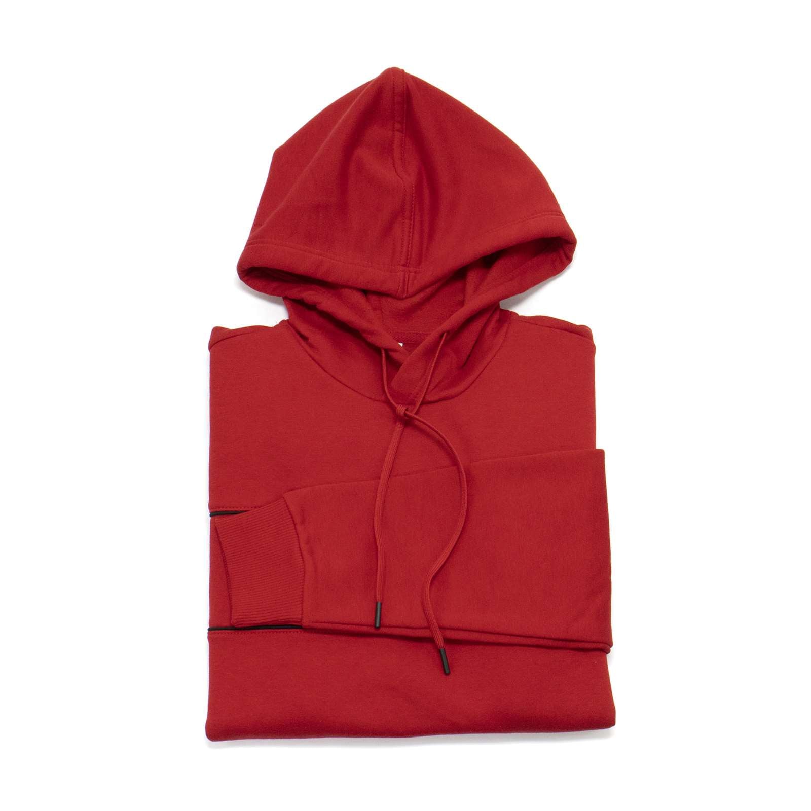 Calvin Klein Men Long Sleeve Iconic Logo Piping Pullover Hoodie