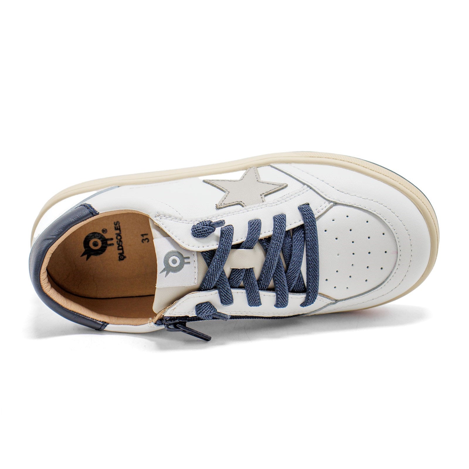 Old Soles Toddler Platinum Runner Low Top Sneaker